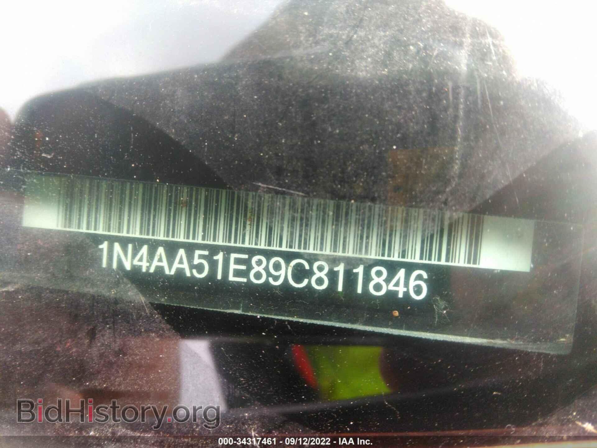 2009 NISSAN MAXIMA - VIN: 1N4AA51E89C811846 - Фото 9