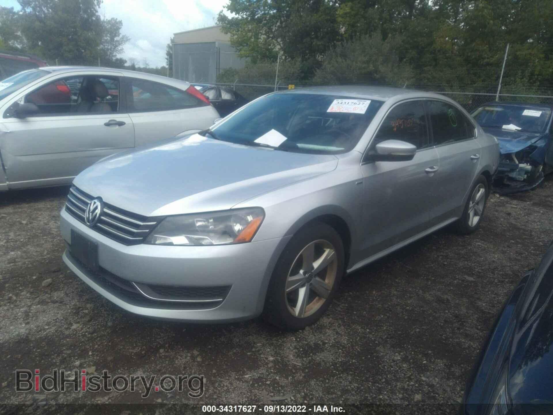 2014 VOLKSWAGEN PASSAT - VIN: 1VWAS7A38EC040894 - Фото 2