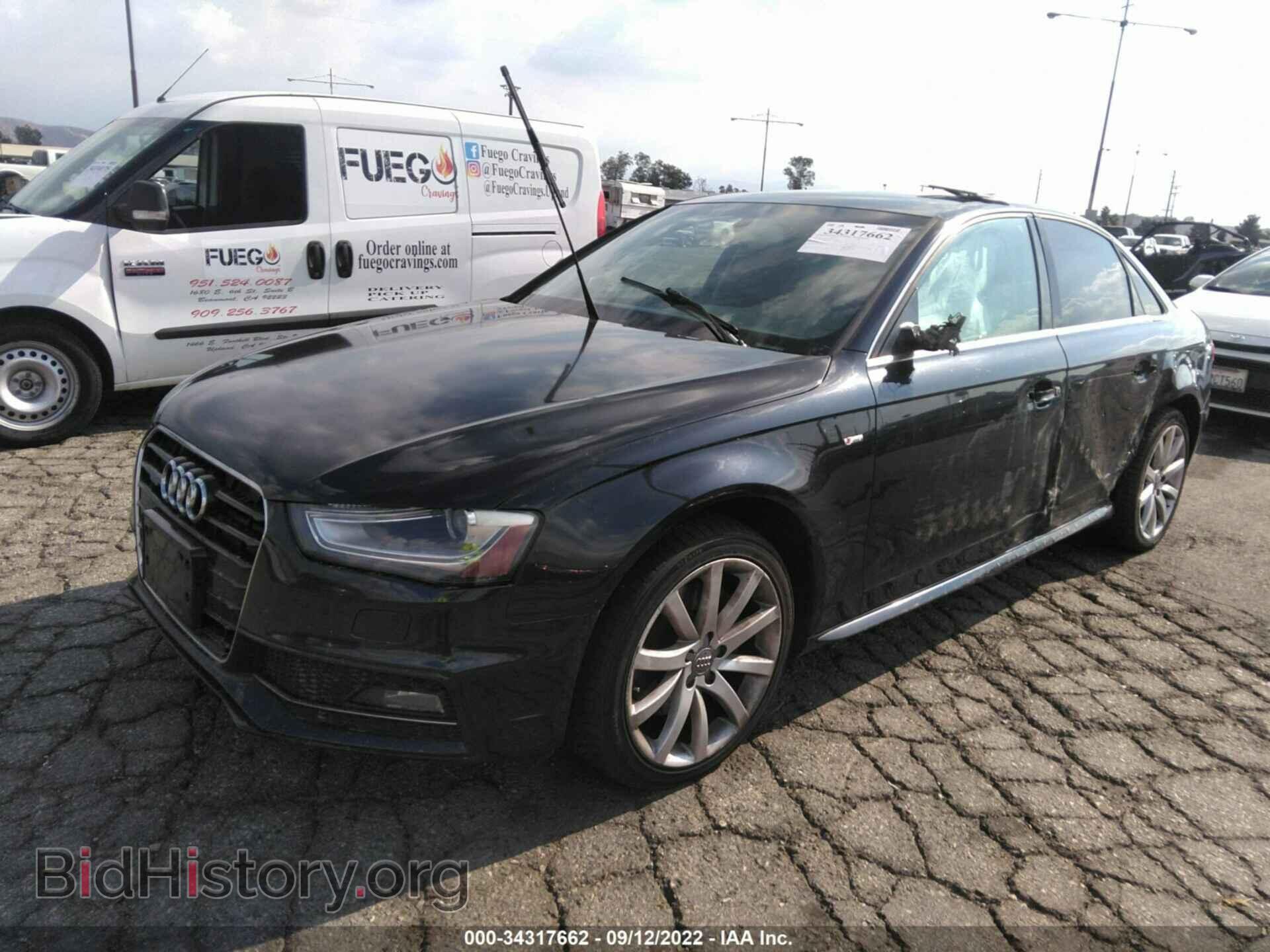 2014 AUDI A4 - VIN: WAUBFAFLXEA065158 - Photo 2