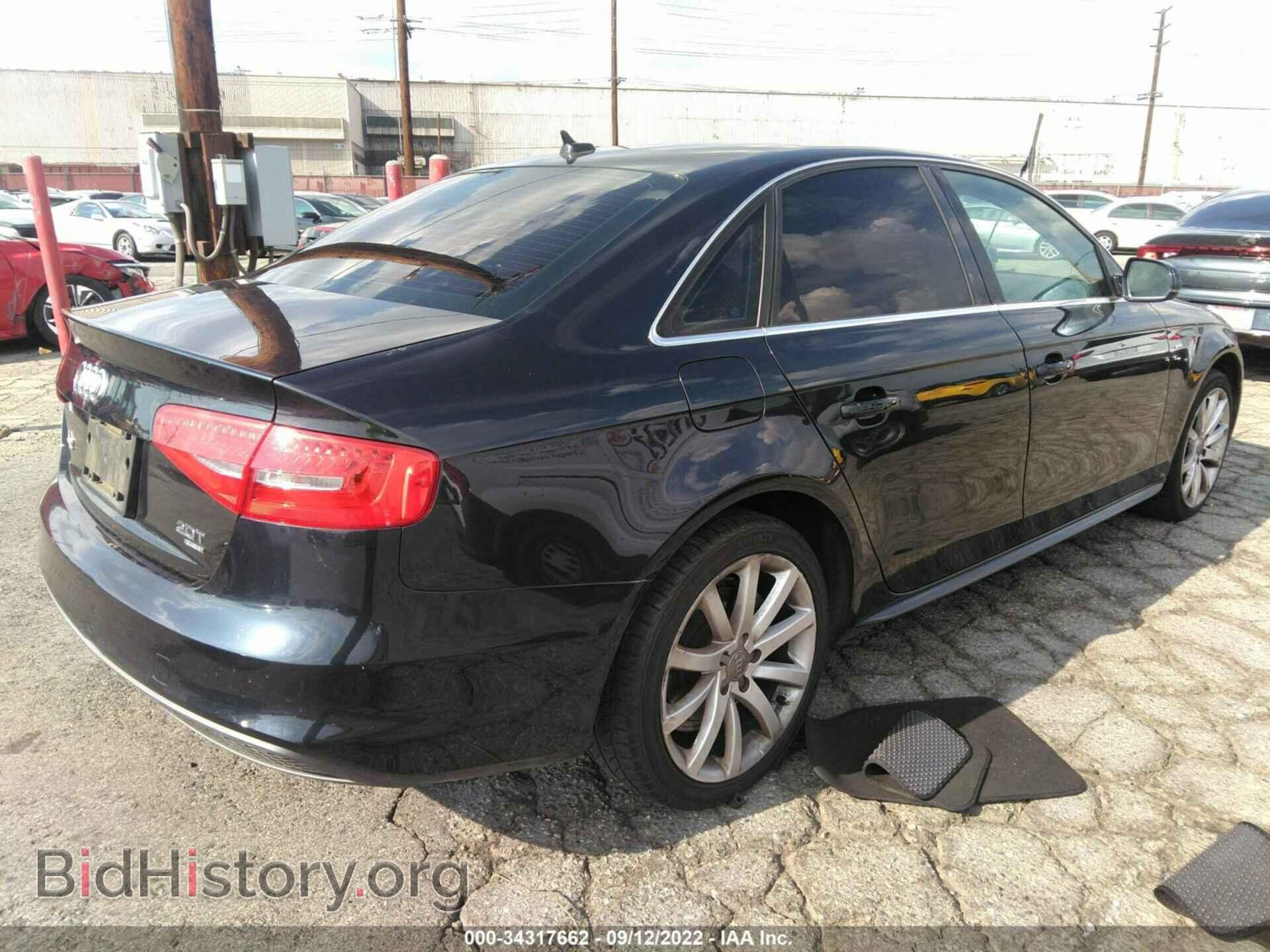 2014 AUDI A4 - VIN: WAUBFAFLXEA065158 - Photo 4