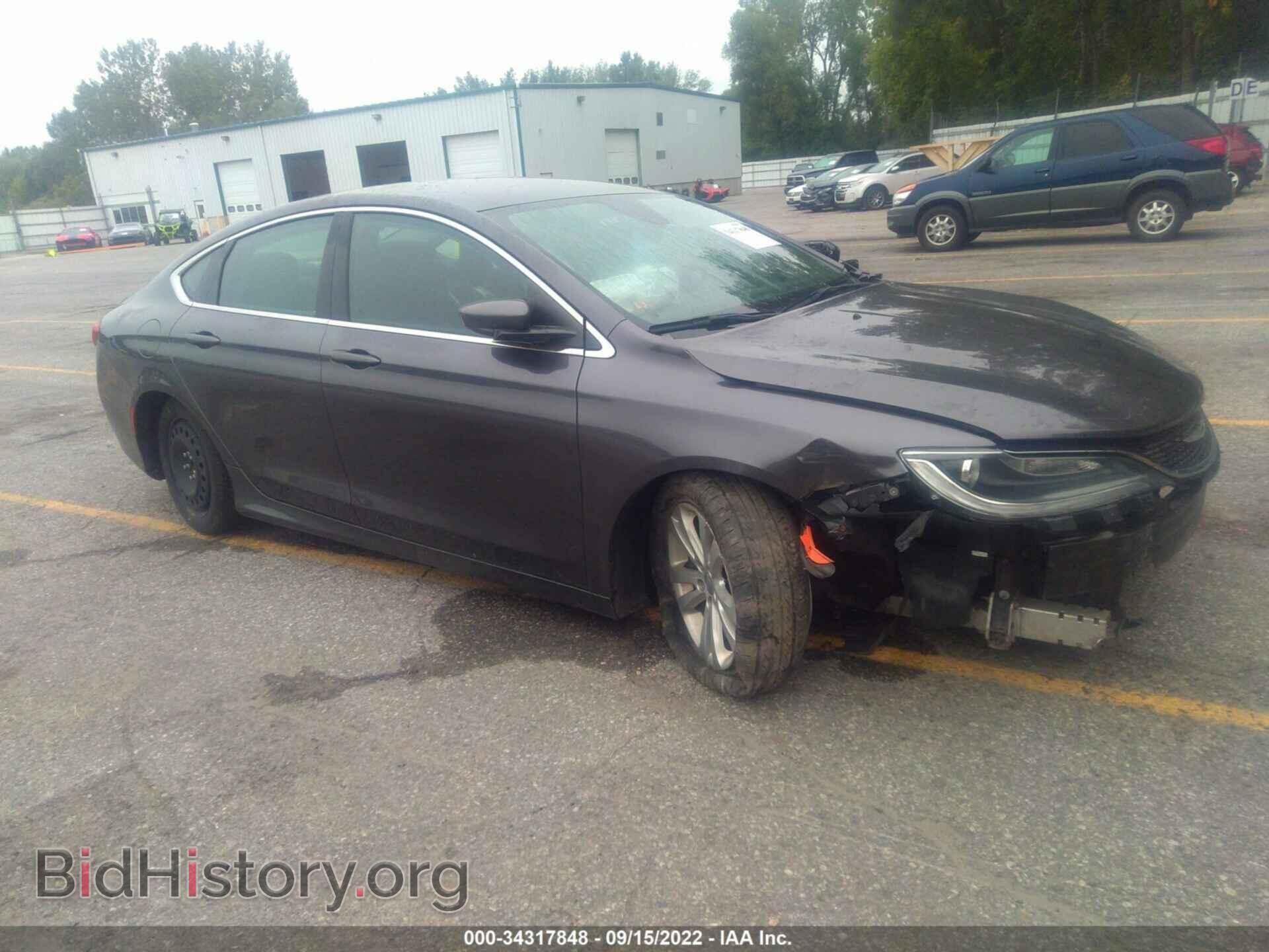 Фотография 1C3CCCAB9FN555776 - CHRYSLER 200 2015