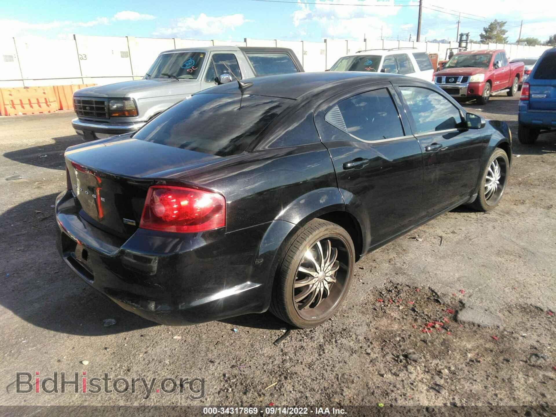 2011 DODGE AVENGER - VIN: 1B3BD4FG8BN543595 - Фото 4