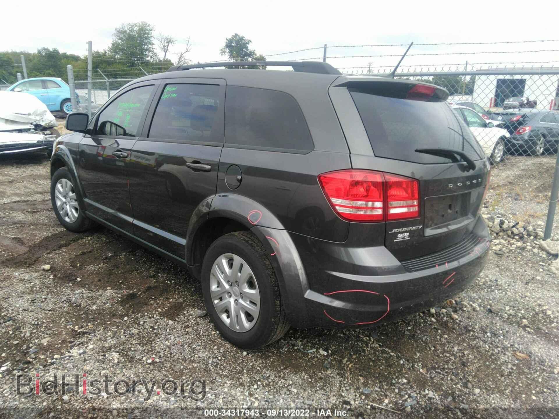 2017 DODGE JOURNEY - VIN: 3C4PDCAB0HT694739 - Фото 3