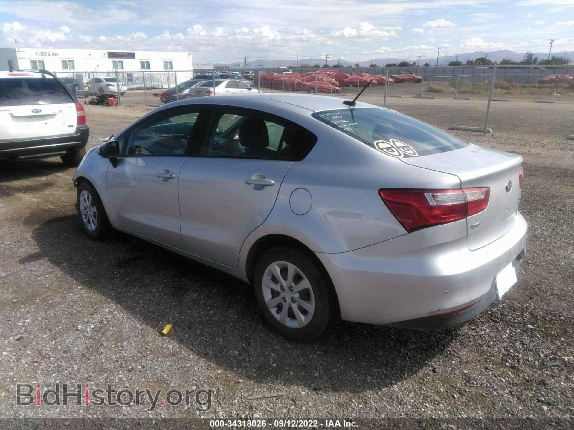 2016 KIA RIO - VIN: KNADM4A32G6601100 - Photo 3