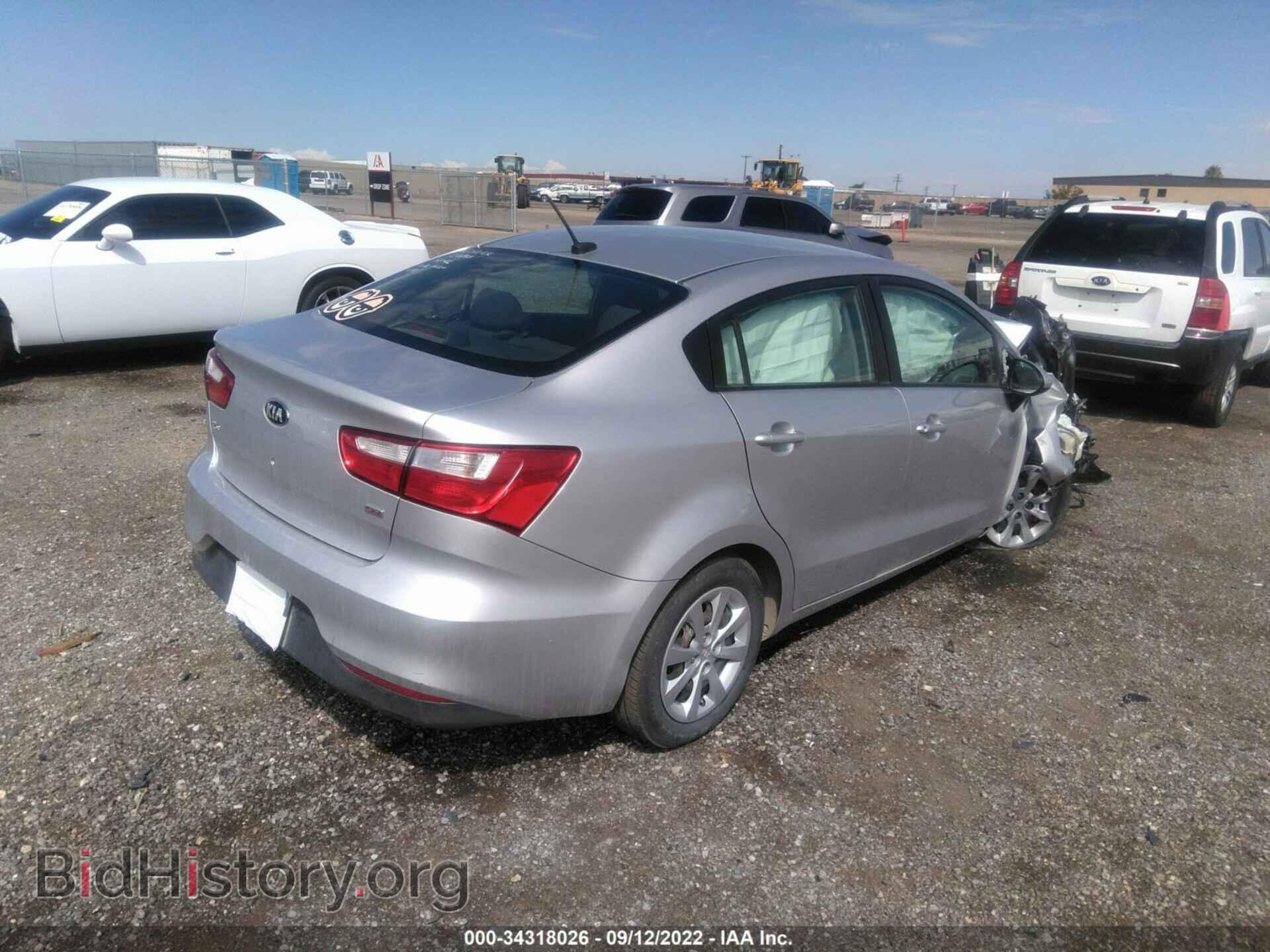 2016 KIA RIO - VIN: KNADM4A32G6601100 - Photo 4