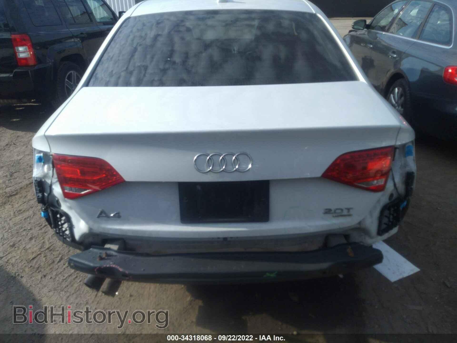 2012 AUDI A4 - VIN: WAUBFAFL3CA107215 - Фото 6