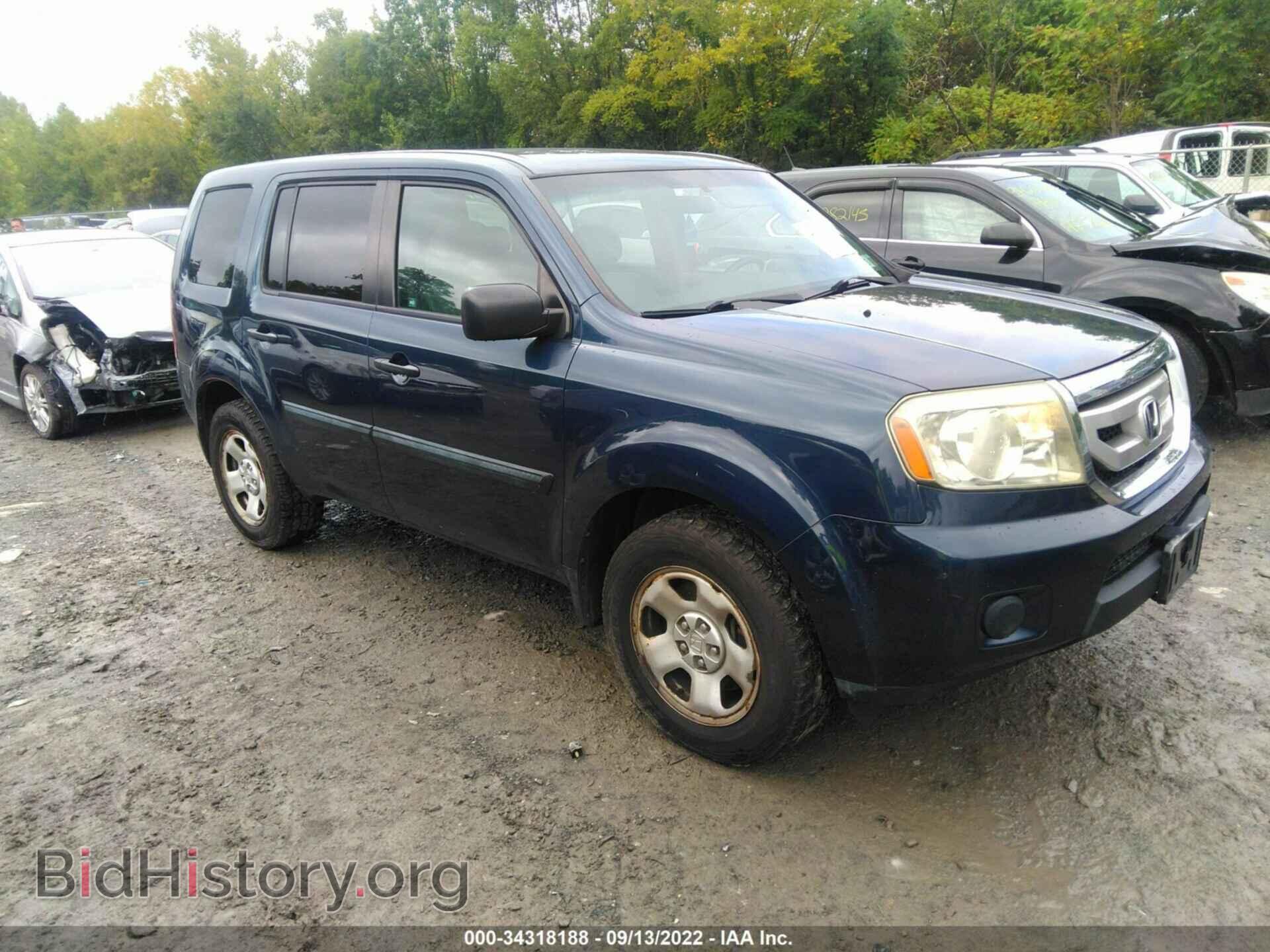 Фотография 5FNYF4H27BB047111 - HONDA PILOT 2011