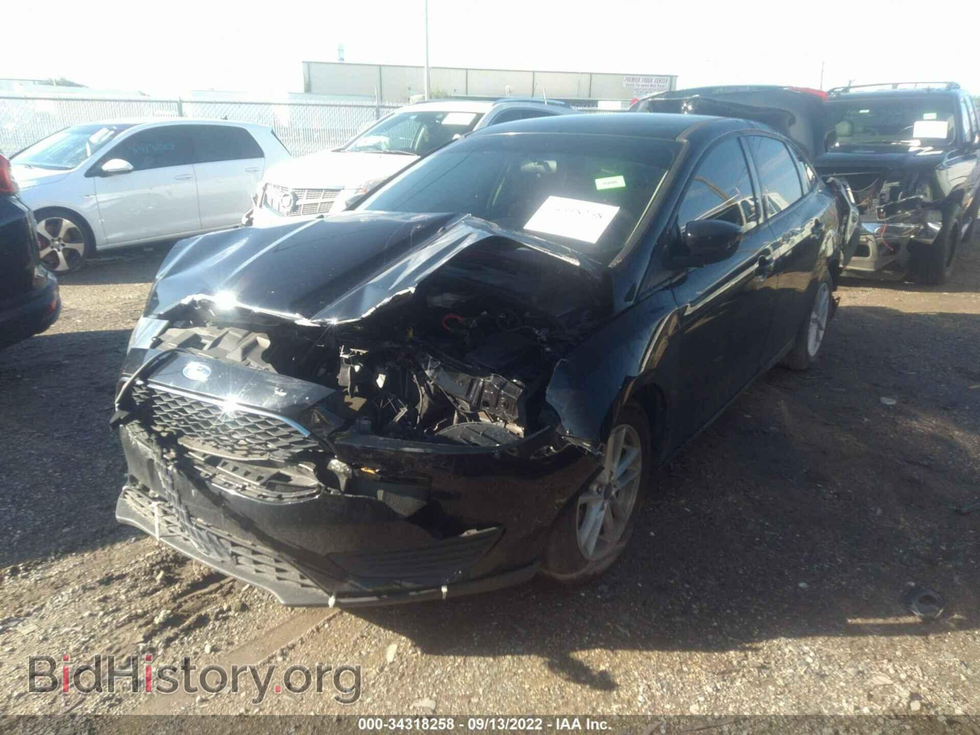 2018 FORD FOCUS - VIN: 1FADP3F20JL280113 - Фото 2
