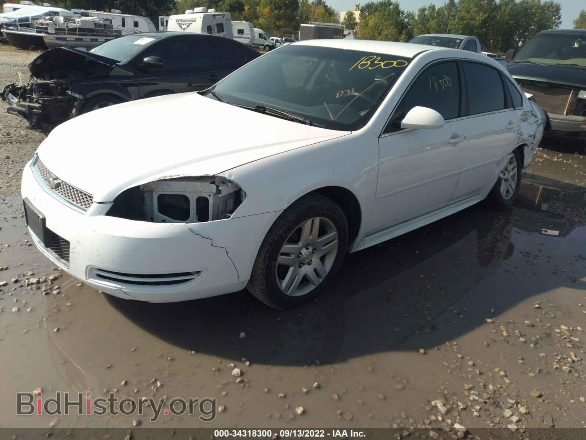2012 CHEVROLET IMPALA - VIN: 2G1WG5E37C1262041 - Фото 2