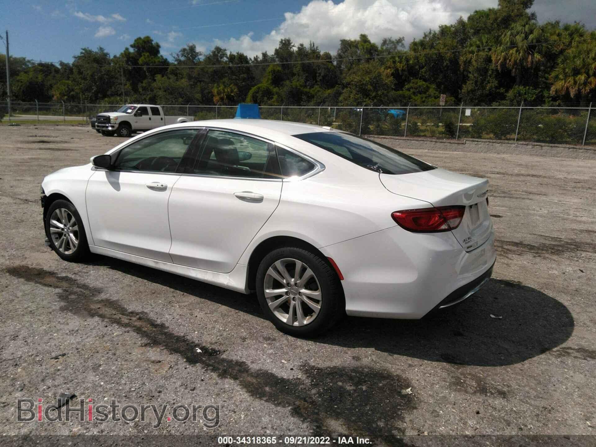 2015 CHRYSLER 200 - VIN: 1C3CCCAB0FN744445 - Фото 3