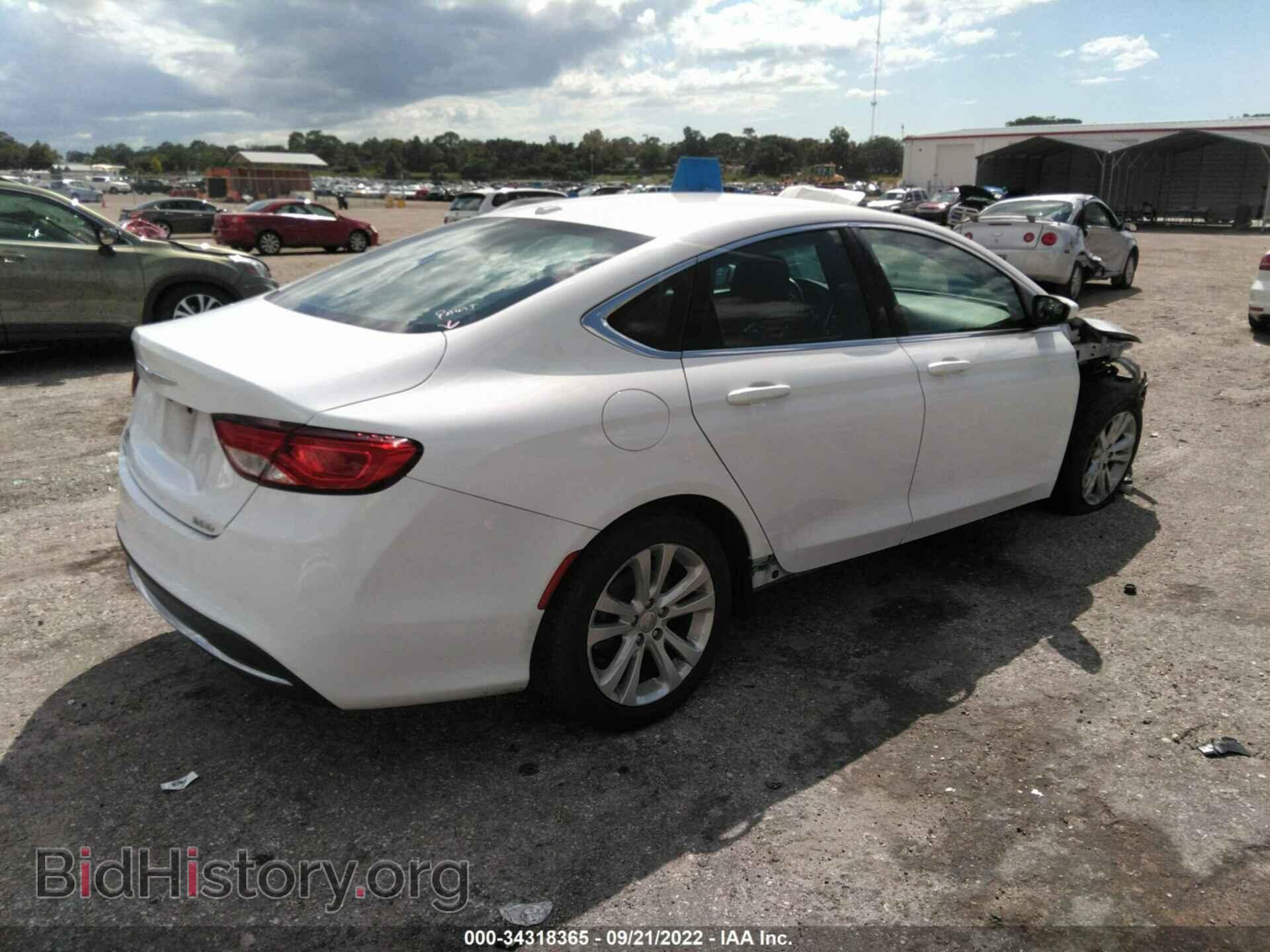 2015 CHRYSLER 200 - VIN: 1C3CCCAB0FN744445 - Фото 4