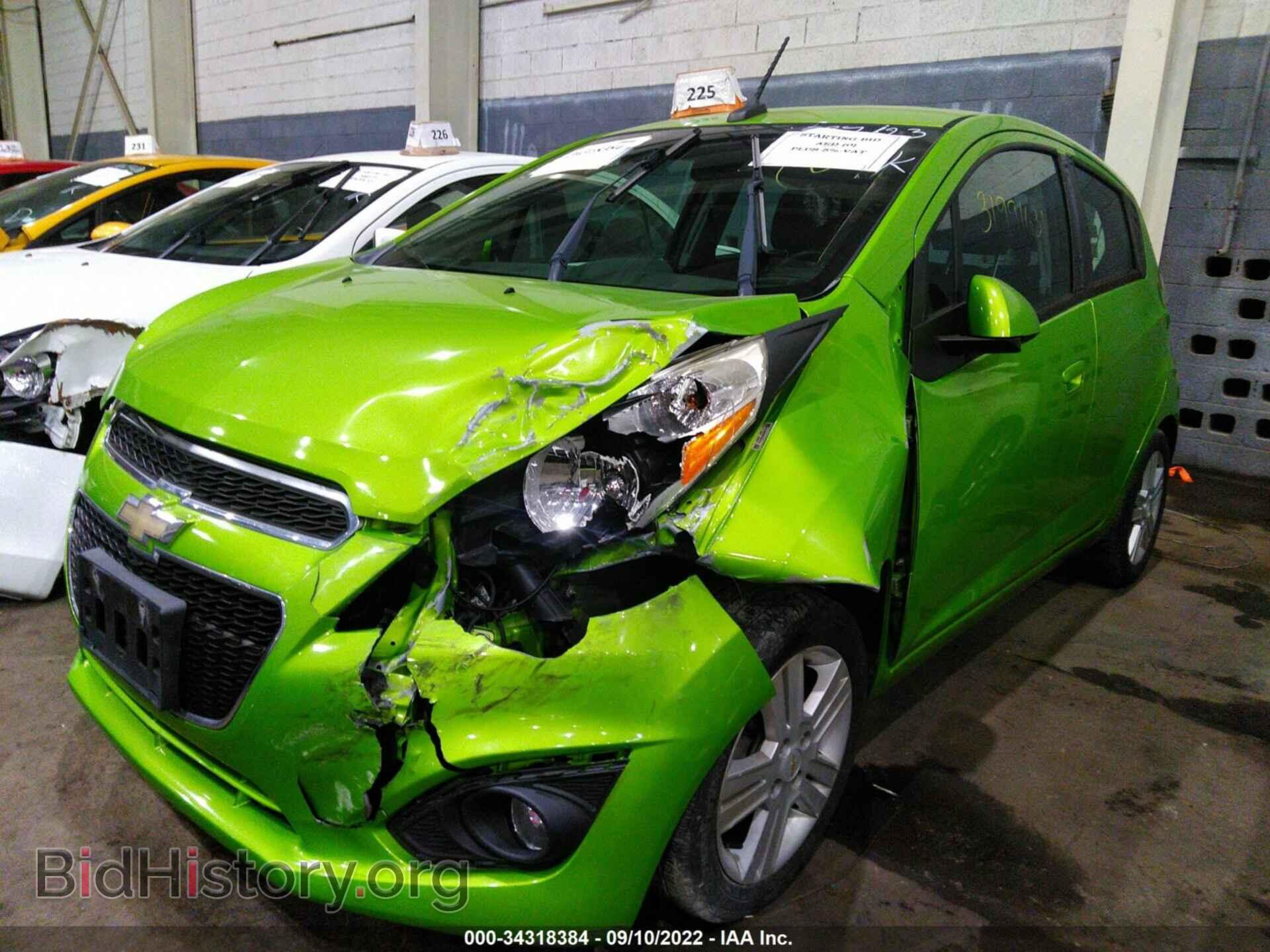 2014 CHEVROLET SPARK - VIN: 008CD6S92EC587123 - Фото 2