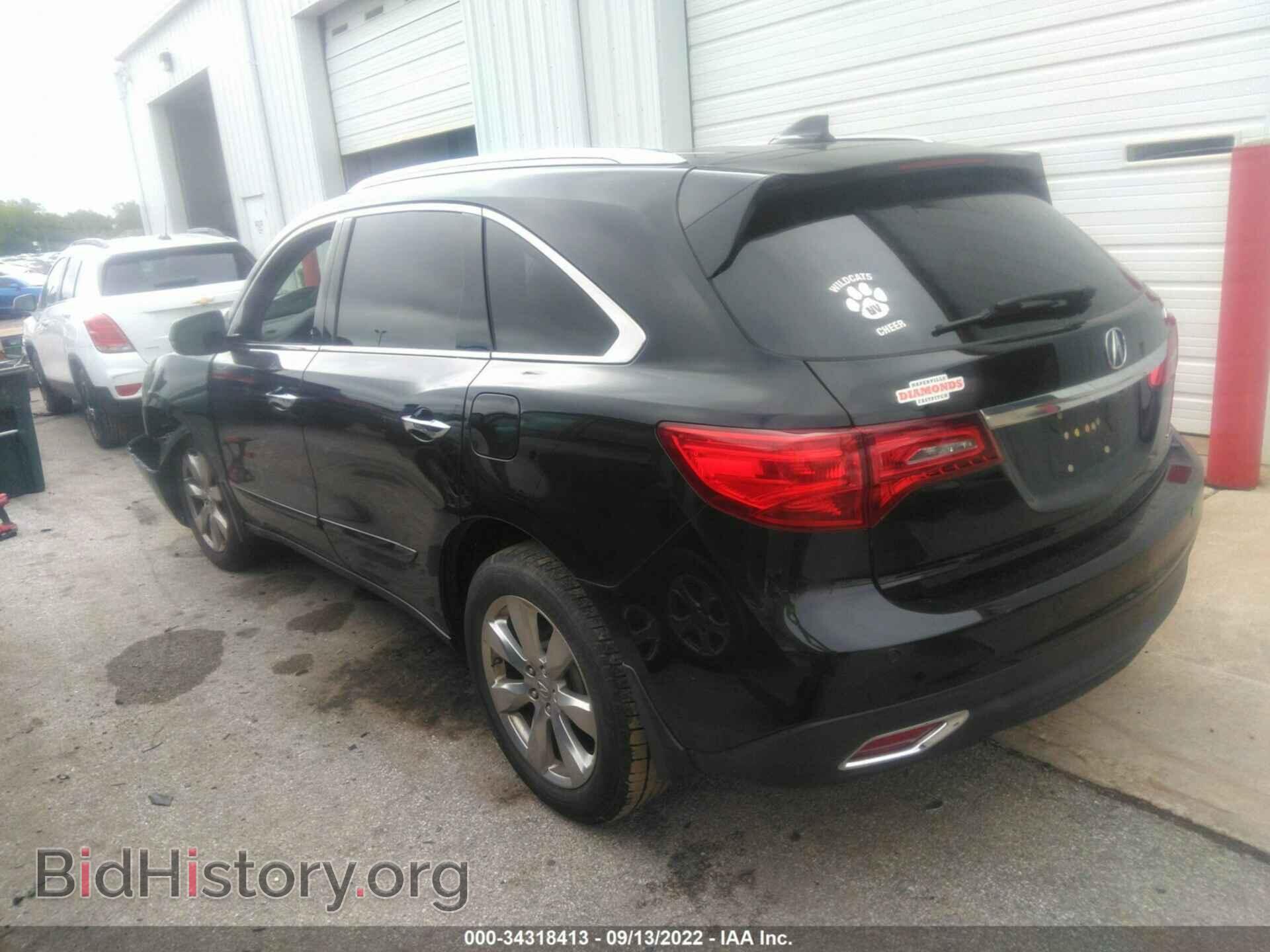 2015 ACURA MDX - VIN: 5FRYD4H87FB014737 - Фото 3