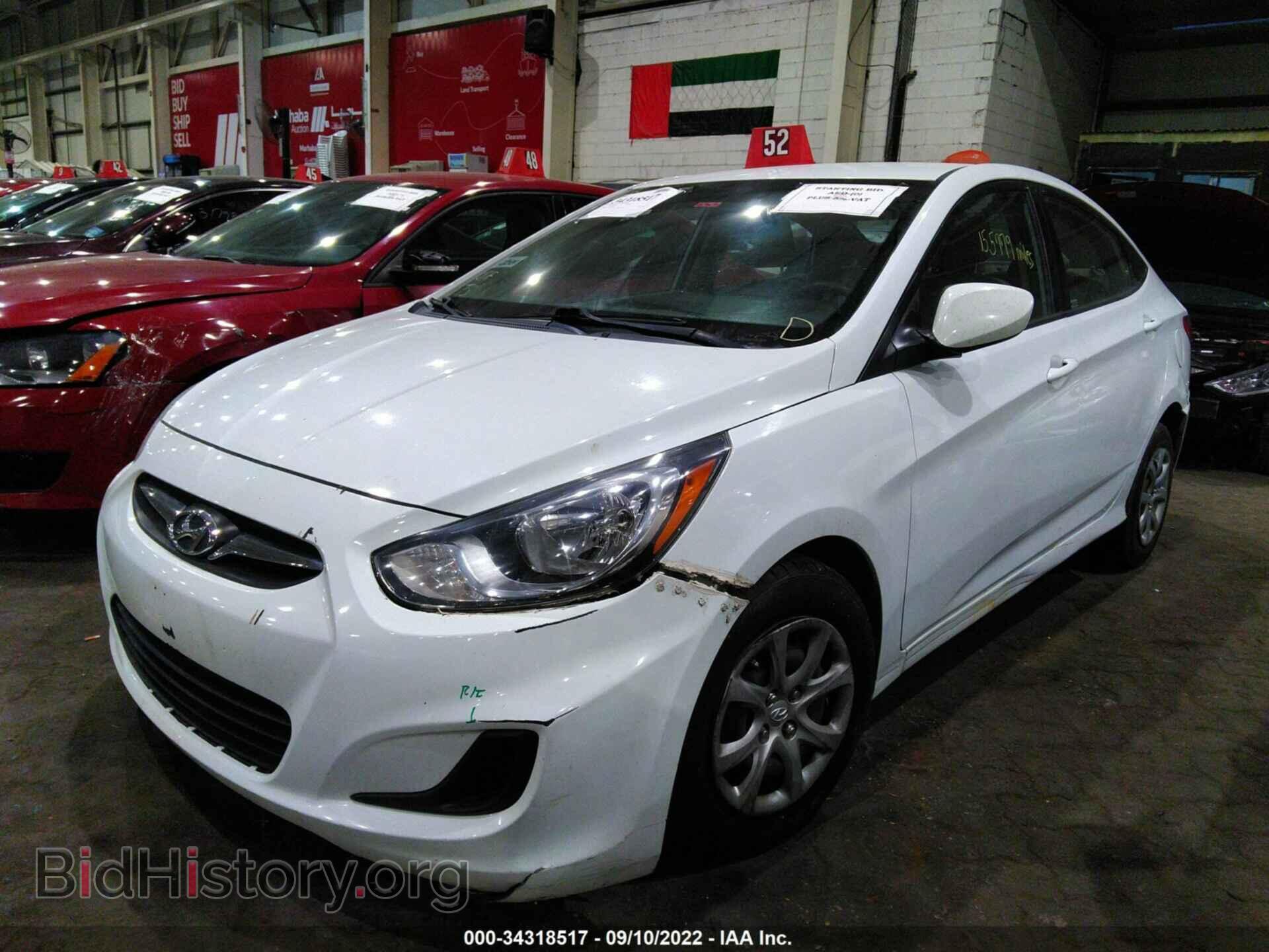 2013 HYUNDAI ACCENT - VIN: 00HCT4AEXDU423250 - Фото 2