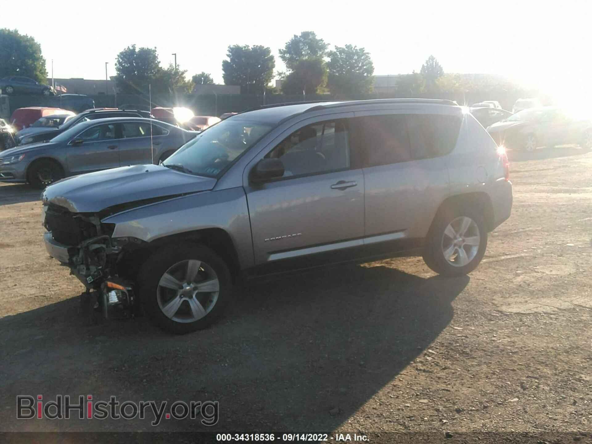 2016 JEEP COMPASS - VIN: 1C4NJDBB8GD780308 - Фото 2