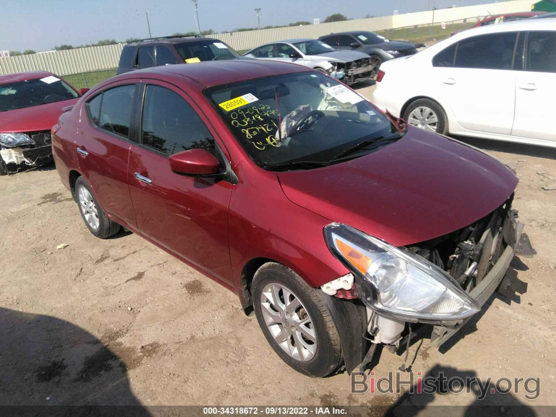 Photo 3N1CN7AP9JL867424 - NISSAN VERSA SEDAN 2018