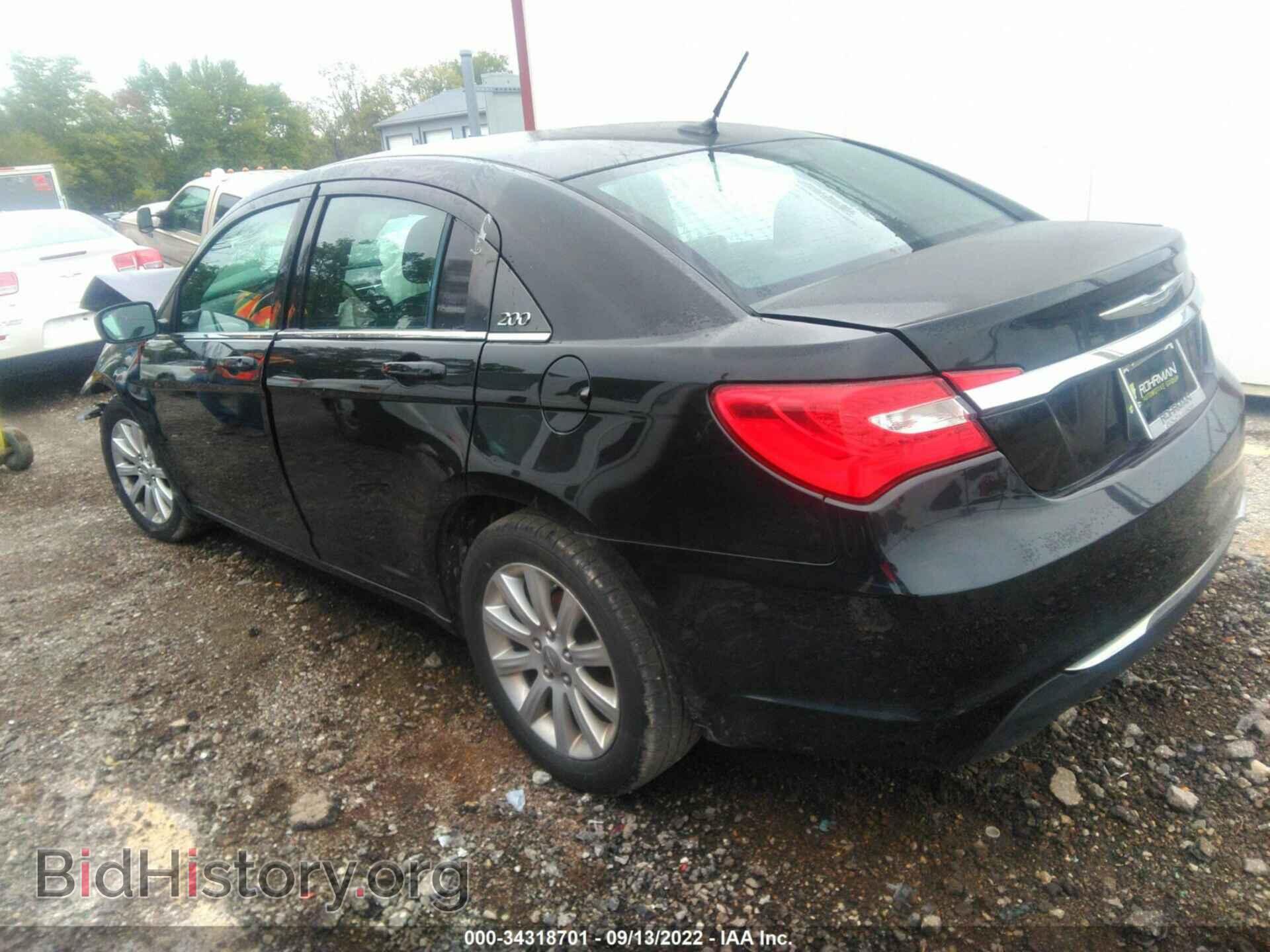 2012 CHRYSLER 200 - VIN: 1C3CCBBB9CN210588 - Фото 3