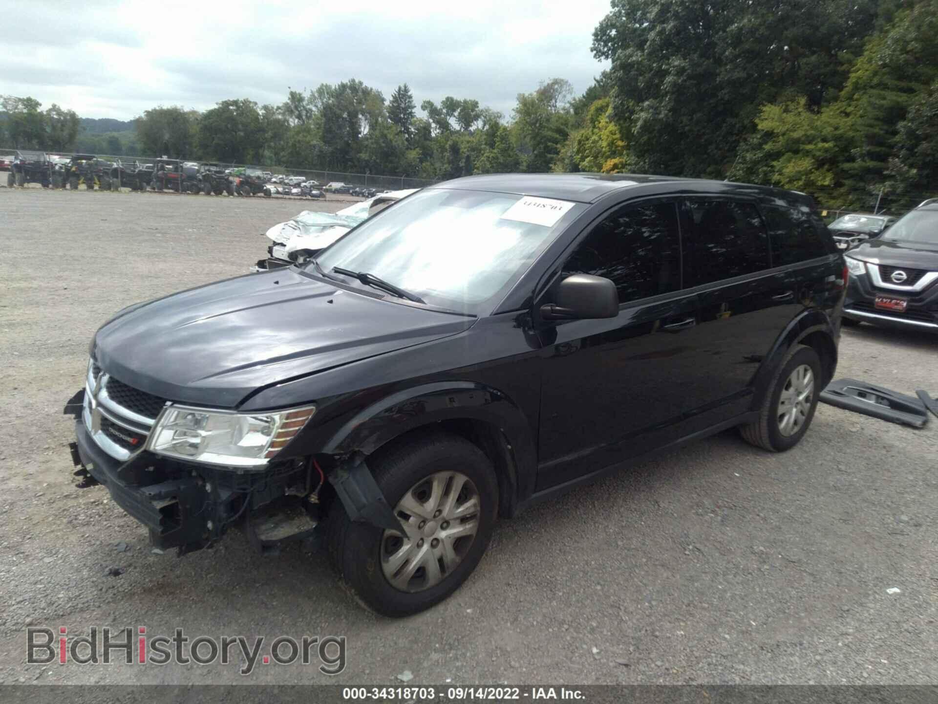 2014 DODGE JOURNEY - VIN: 3C4PDCAB2ET116766 - Фото 2