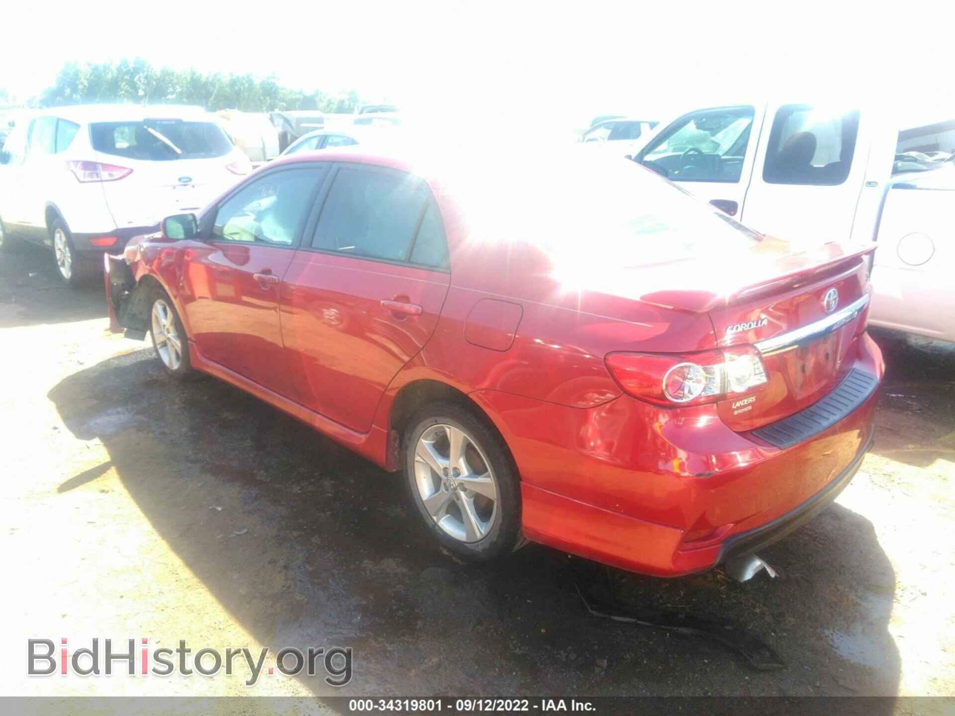 2013 TOYOTA COROLLA - VIN: 5YFBU4EE4DP211237 - Фото 3