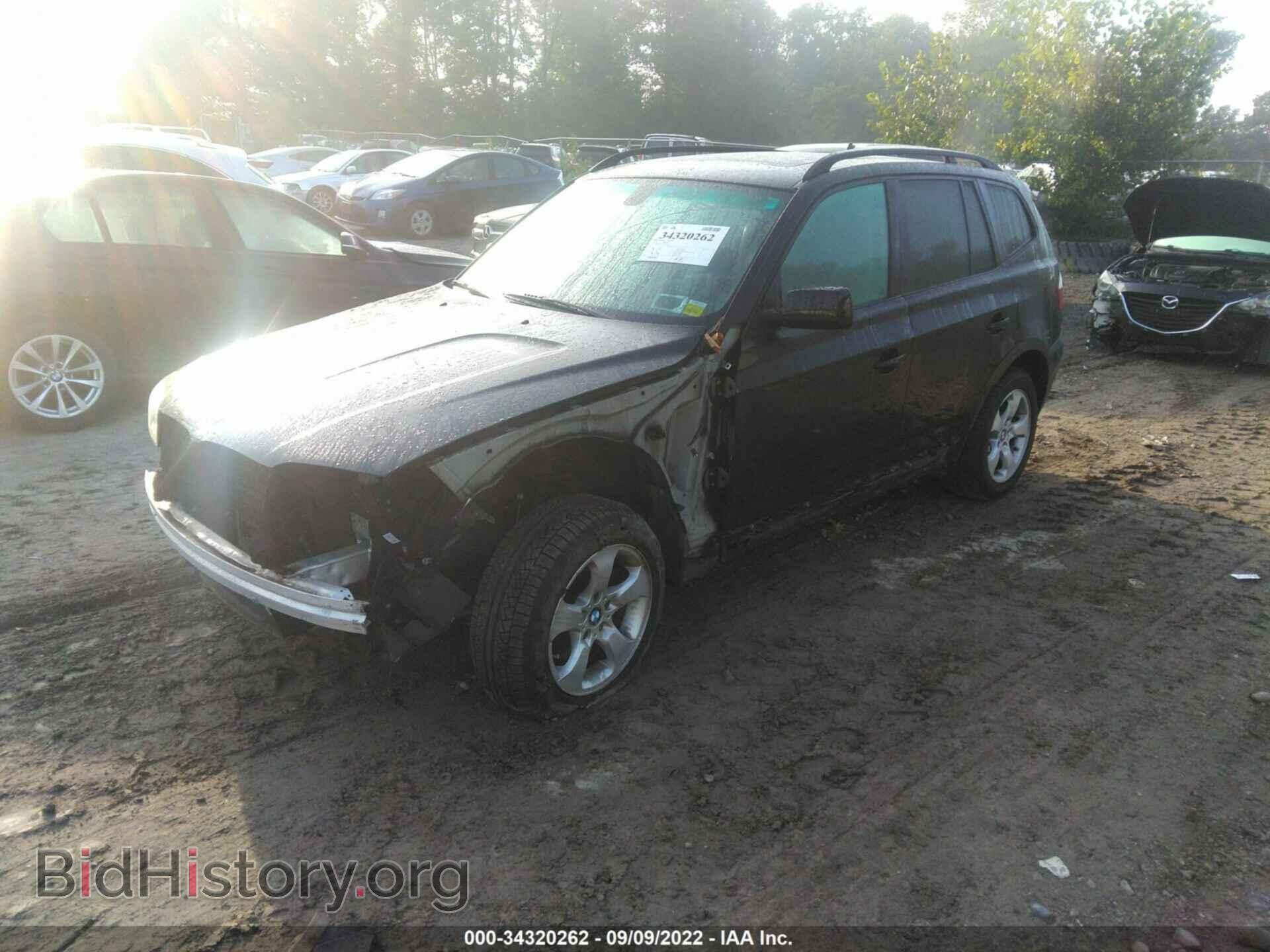 2007 BMW X3 - VIN: WBXPC93437WF03446 - Фото 2
