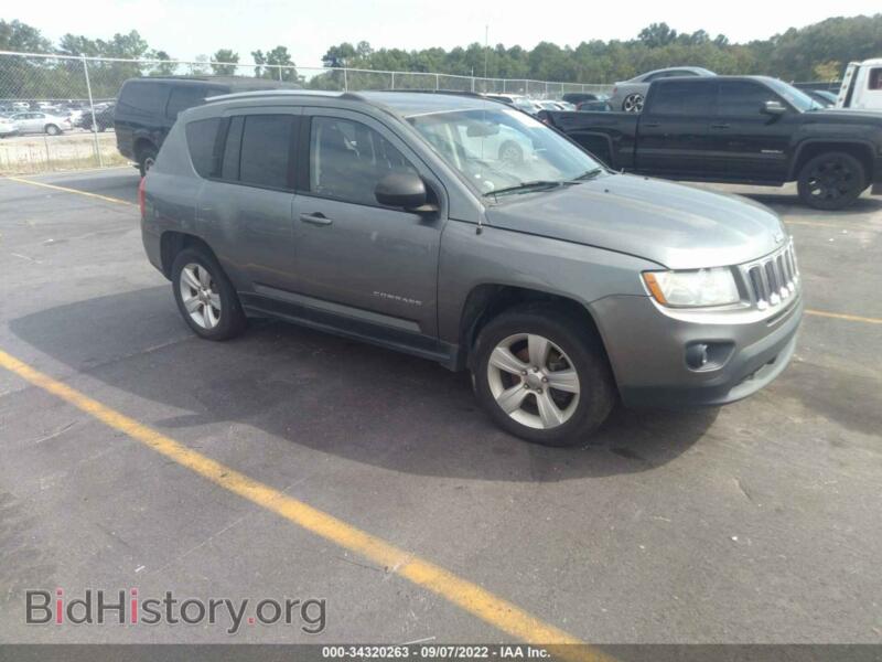 2012 Jeep COMPASS Latitude (VIN 1C4NJCEB3CD634513) — photo 1 of 11, IAAI, damage: transmission damage