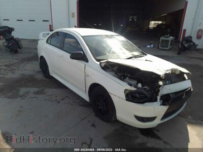 2014 Mitsubishi LANCER ES, белый — VIN JA32U2FU8EU022524, IAAI