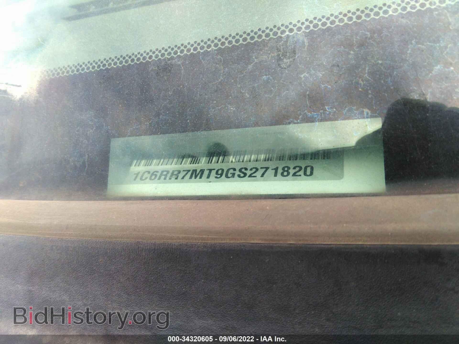 2016 RAM 1500 - VIN: 1C6RR7MT9GS271820 - Фото 9