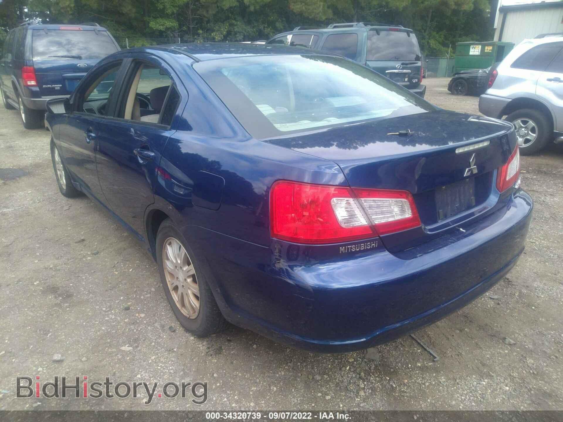 2009 MITSUBISHI GALANT - VIN: 4A3AB36F49E018106 - Фото 3