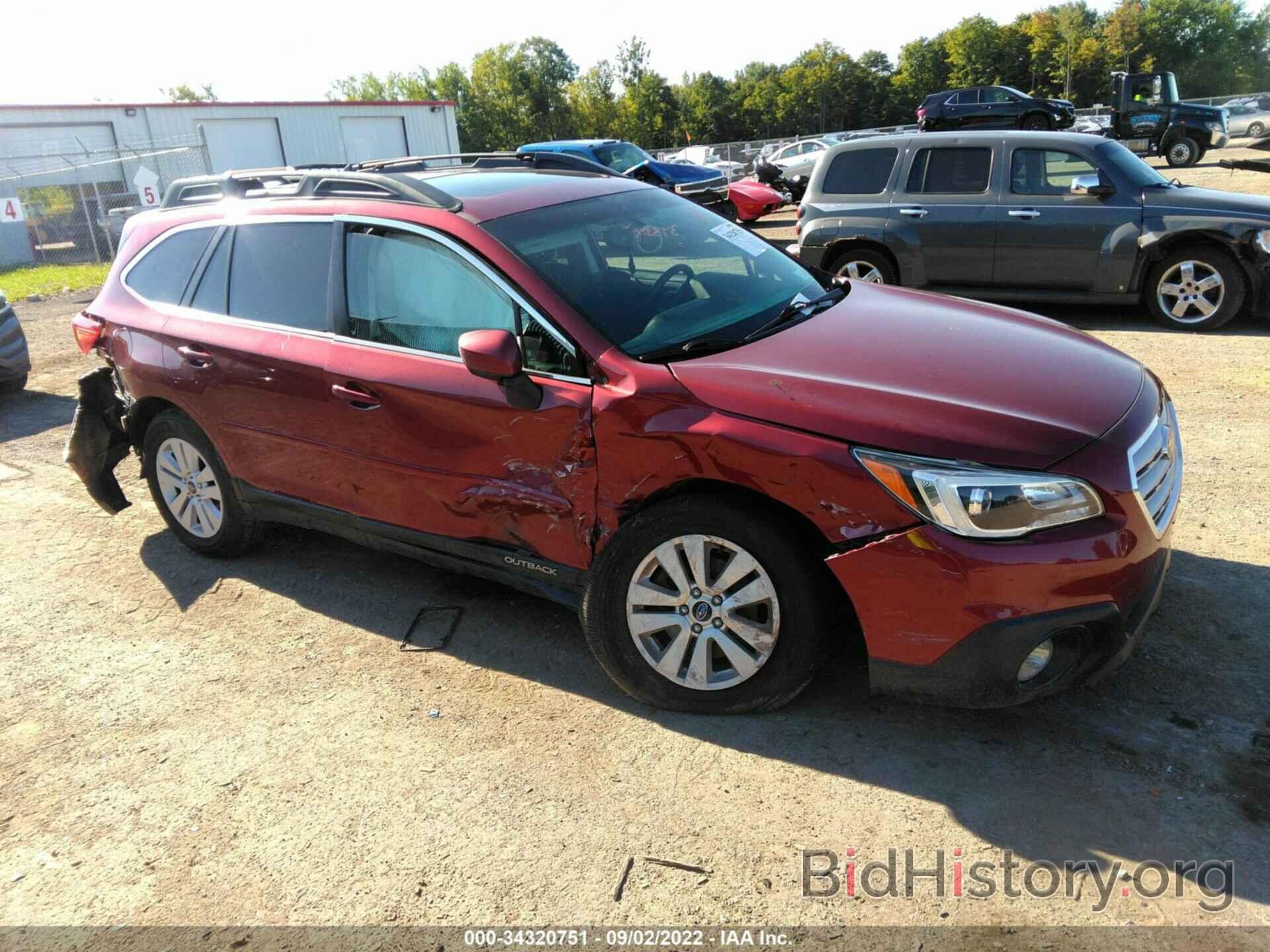 Photo 4S4BSAEC3G3286068 - SUBARU OUTBACK 2016