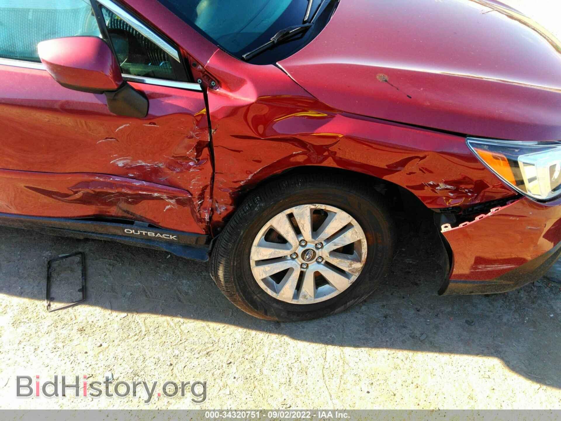 2016 SUBARU OUTBACK - VIN: 4S4BSAEC3G3286068 - Фото 6