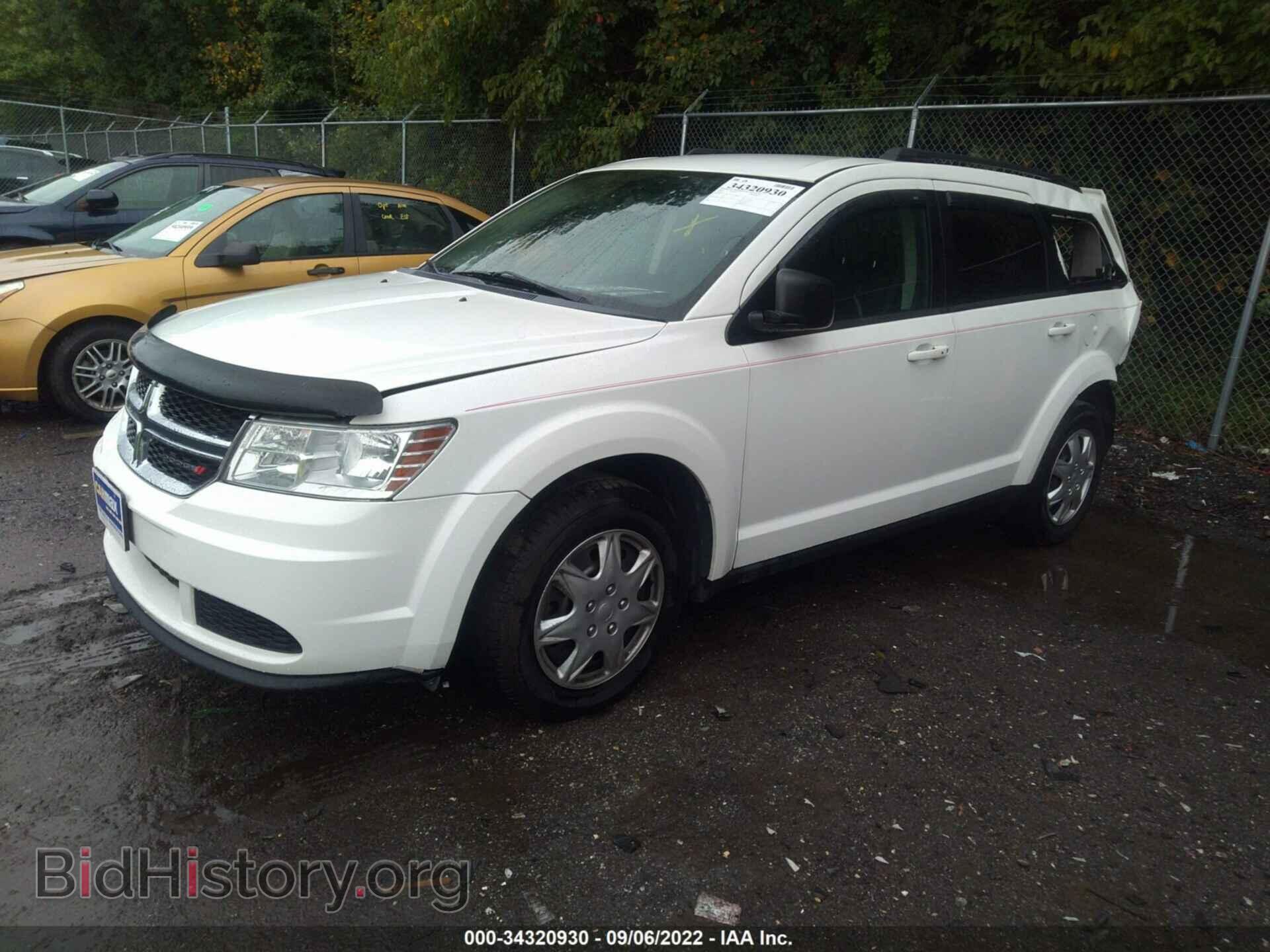 2016 DODGE JOURNEY - VIN: 3C4PDCAB2GT223304 - Фото 2