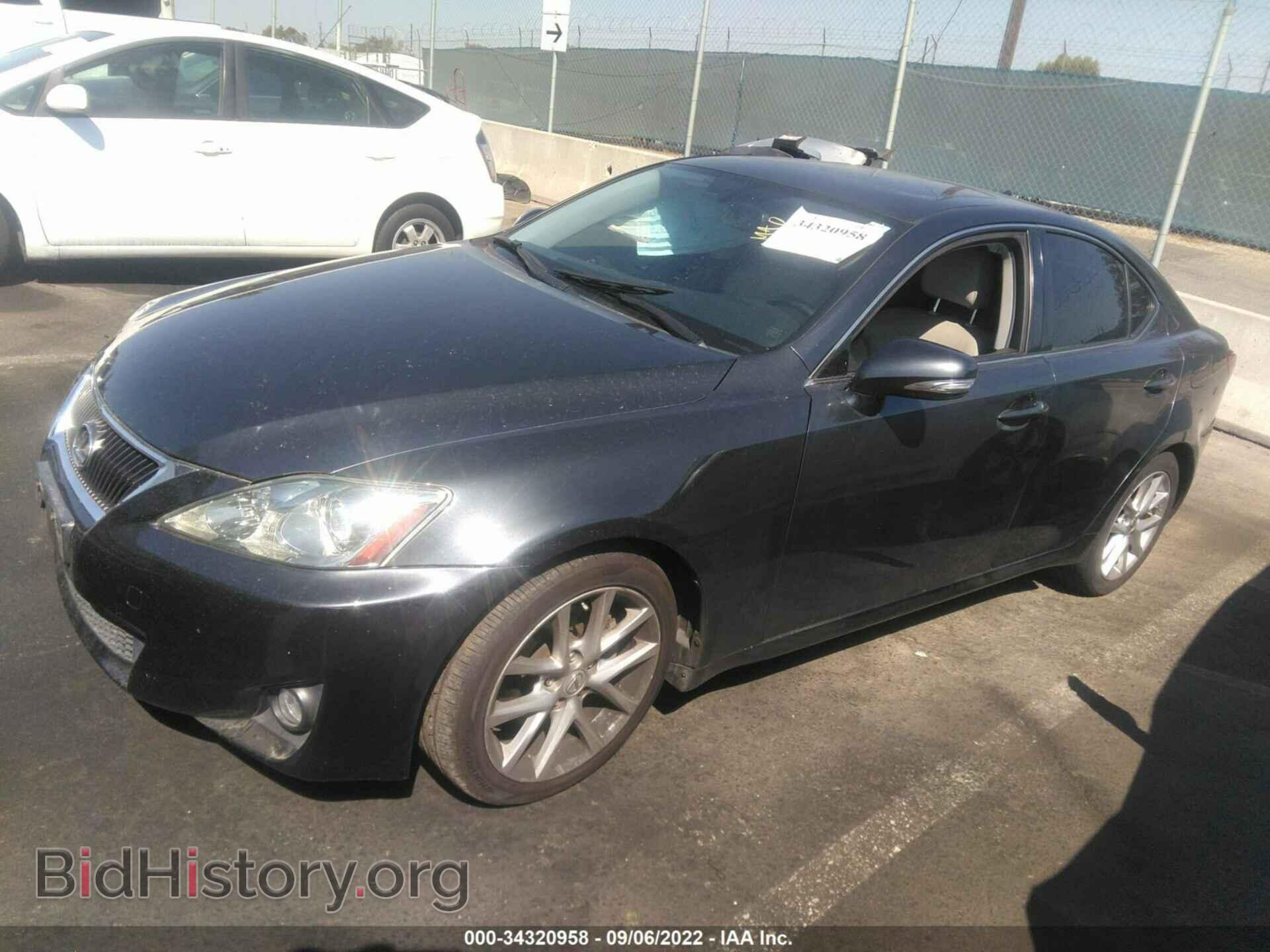 2011 LEXUS IS 250 - VIN: JTHBF5C22B2100754 - Фото 2