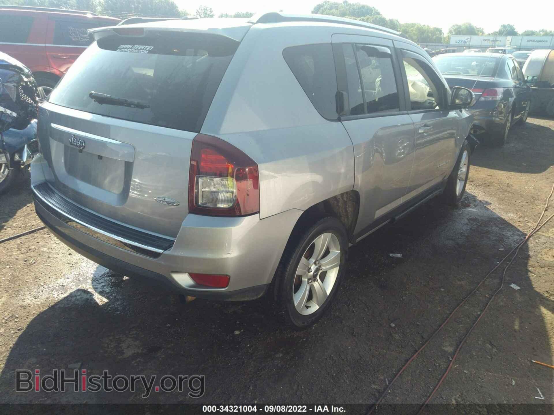 2015 JEEP COMPASS - VIN: 1C4NJCEA2FD398500 - Фото 4