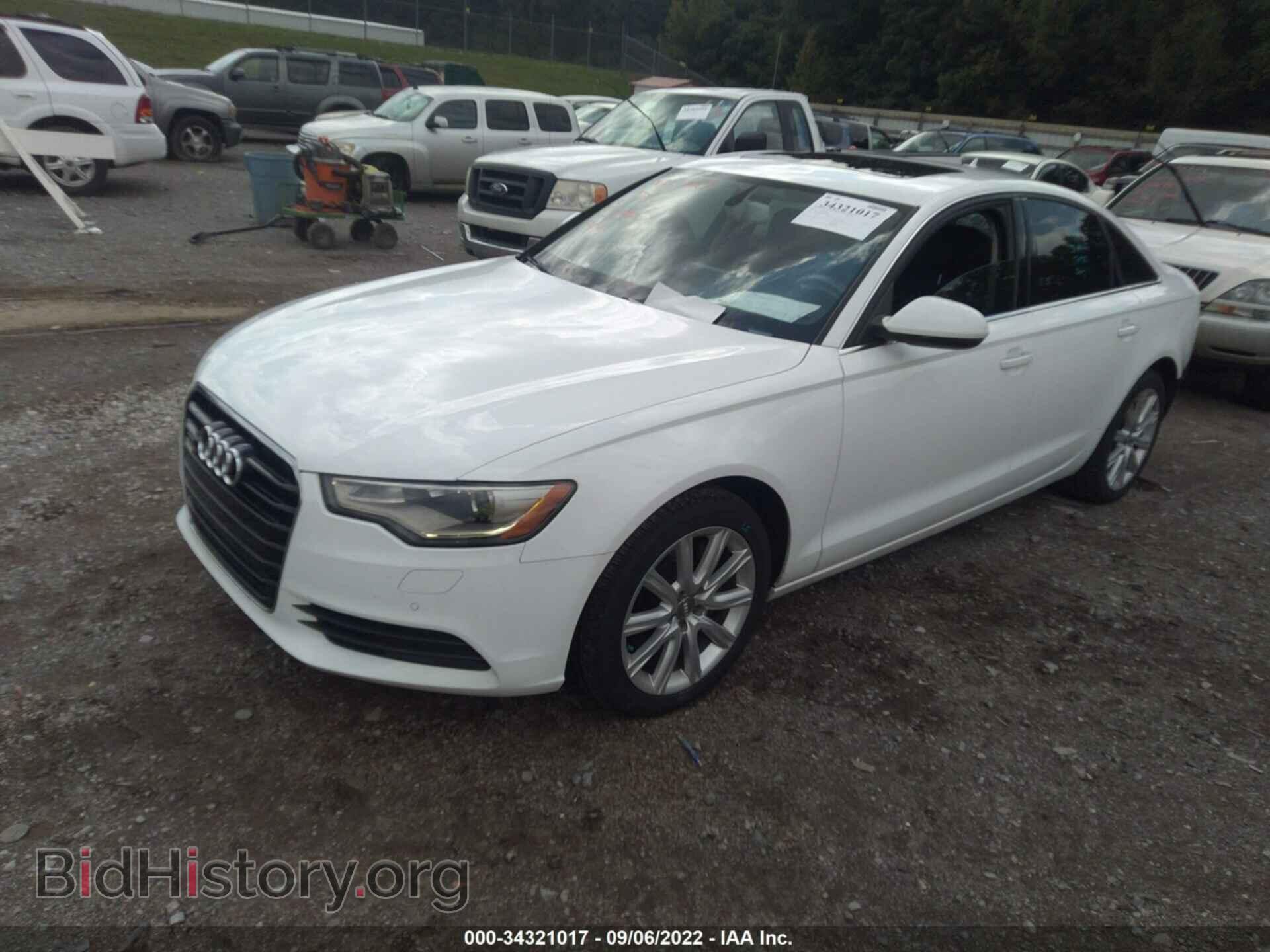 2014 AUDI A6 - VIN: WAUGFAFC1EN045072 - Фото 2