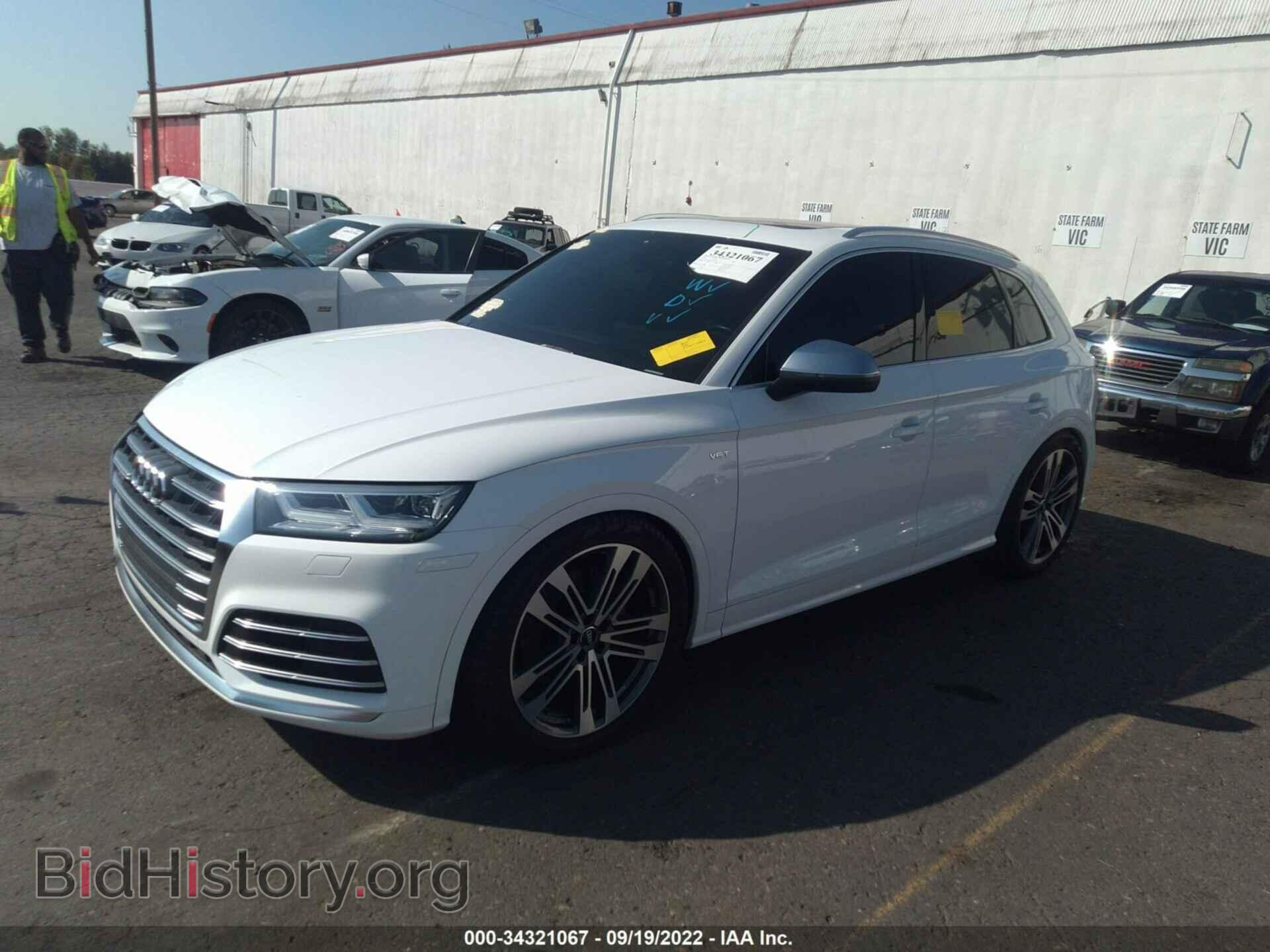 2018 AUDI SQ5 - VIN: WA1A4AFY2J2234409 - Фото 2