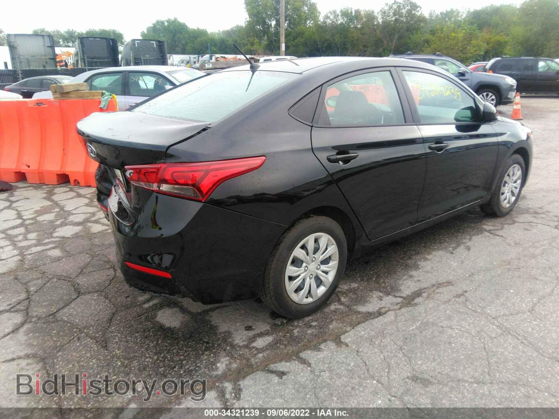 2022 HYUNDAI ACCENT - VIN: 3KPC24A69NE178621 - Фото 4