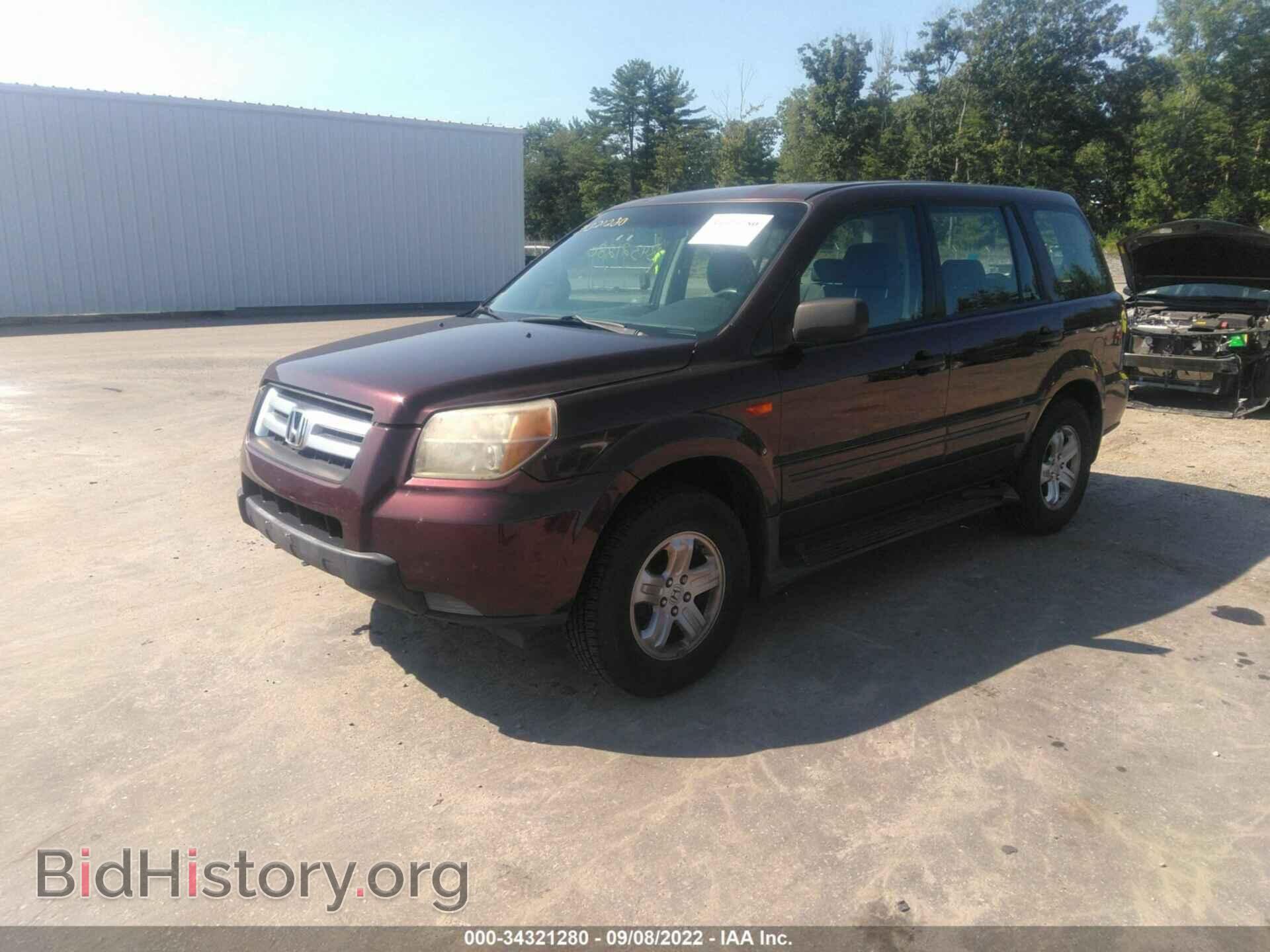 2007 HONDA PILOT - VIN: 2HKYF18127H528639 - Фото 2