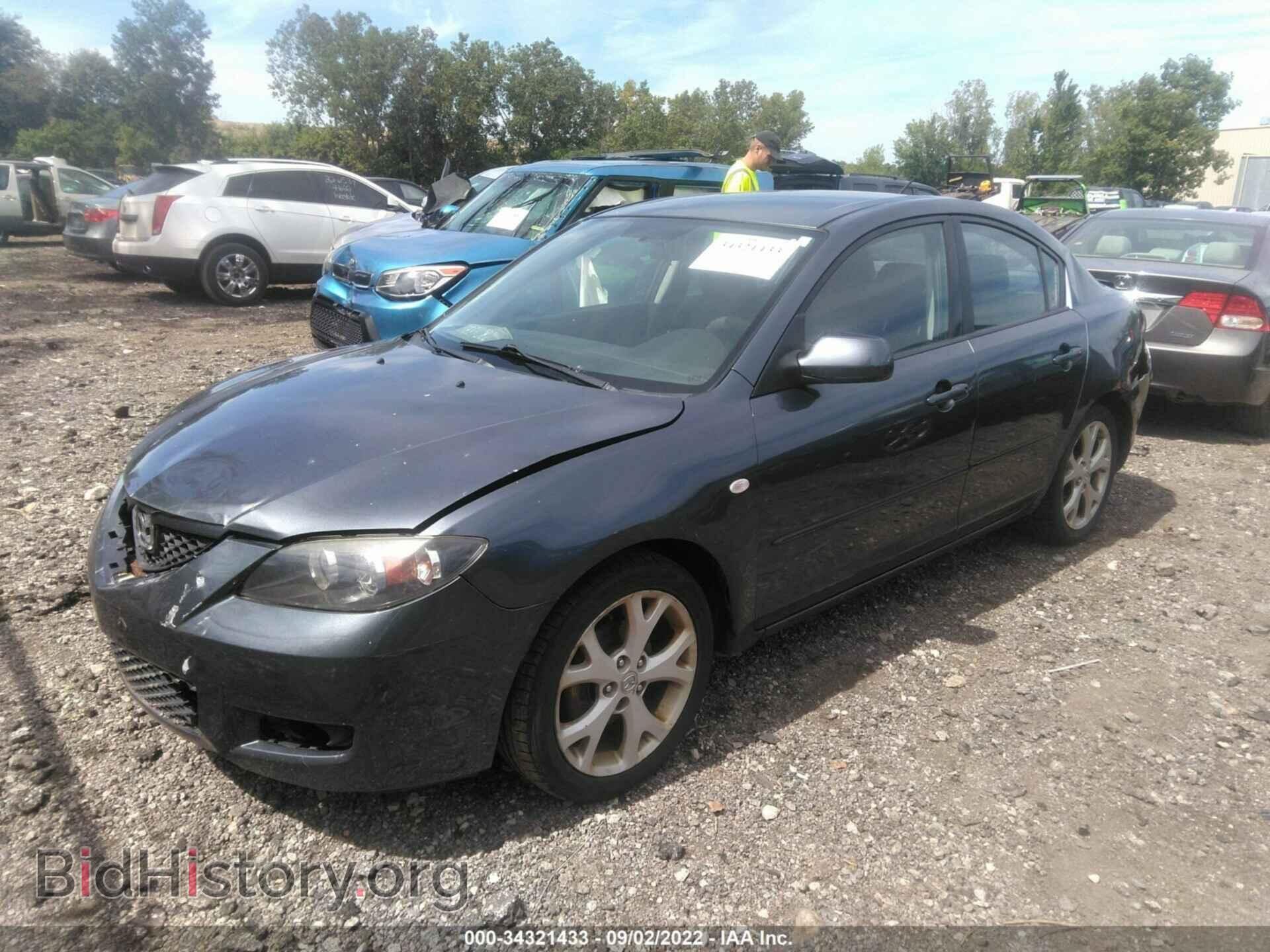 2008 MAZDA MAZDA3 - VIN: JM1BK32F281149568 - Фото 2