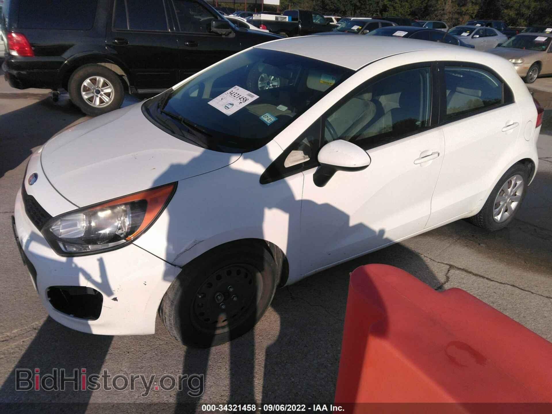 2013 KIA RIO - VIN: KNADM5A39D6297104 - Фото 2