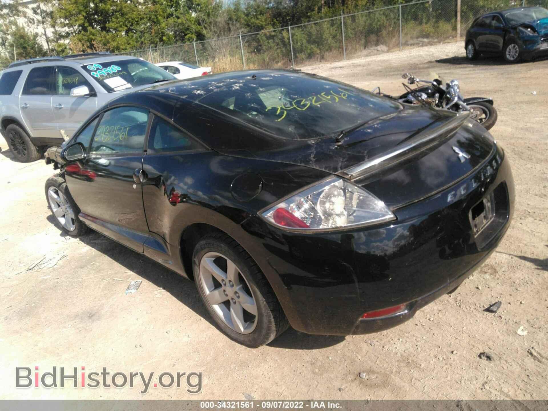 2006 MITSUBISHI ECLIPSE - VIN: 4A3AK24F06E005863 - Photo 3