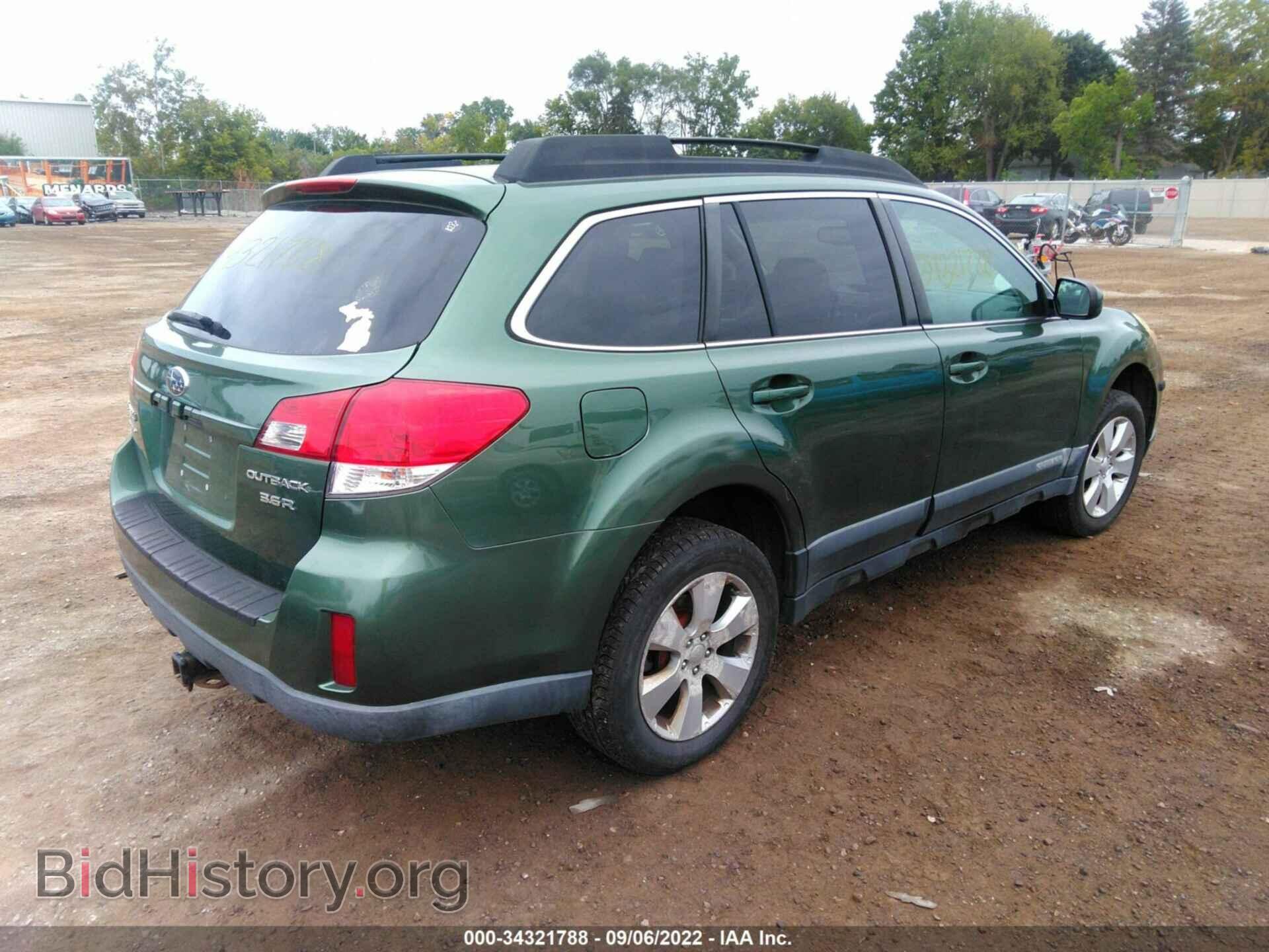 2010 SUBARU OUTBACK - VIN: 4S4BRDCC8A2316999 - Фото 4