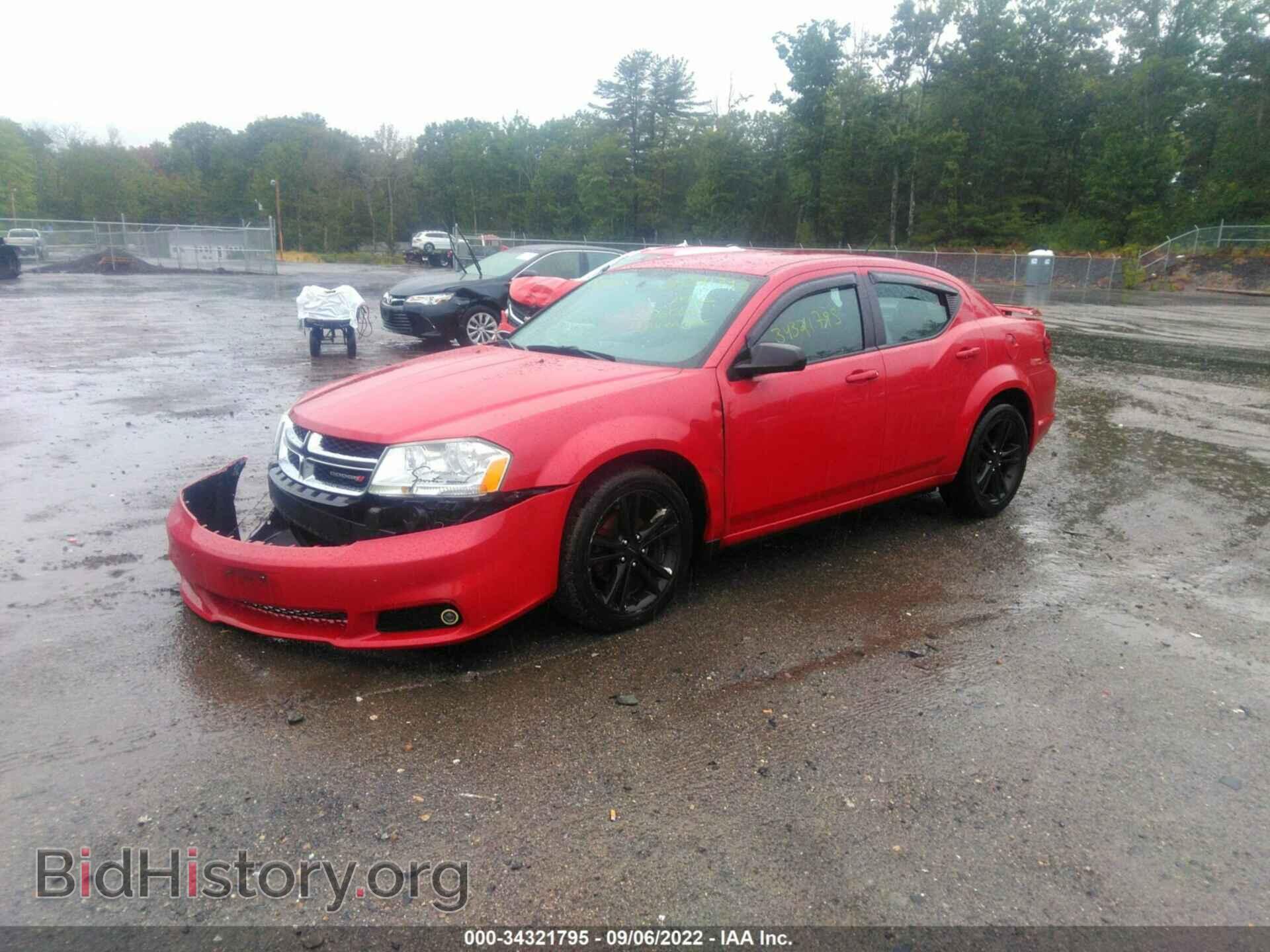 2012 DODGE AVENGER - VIN: 1C3CDZAG3CN255125 - Фото 2