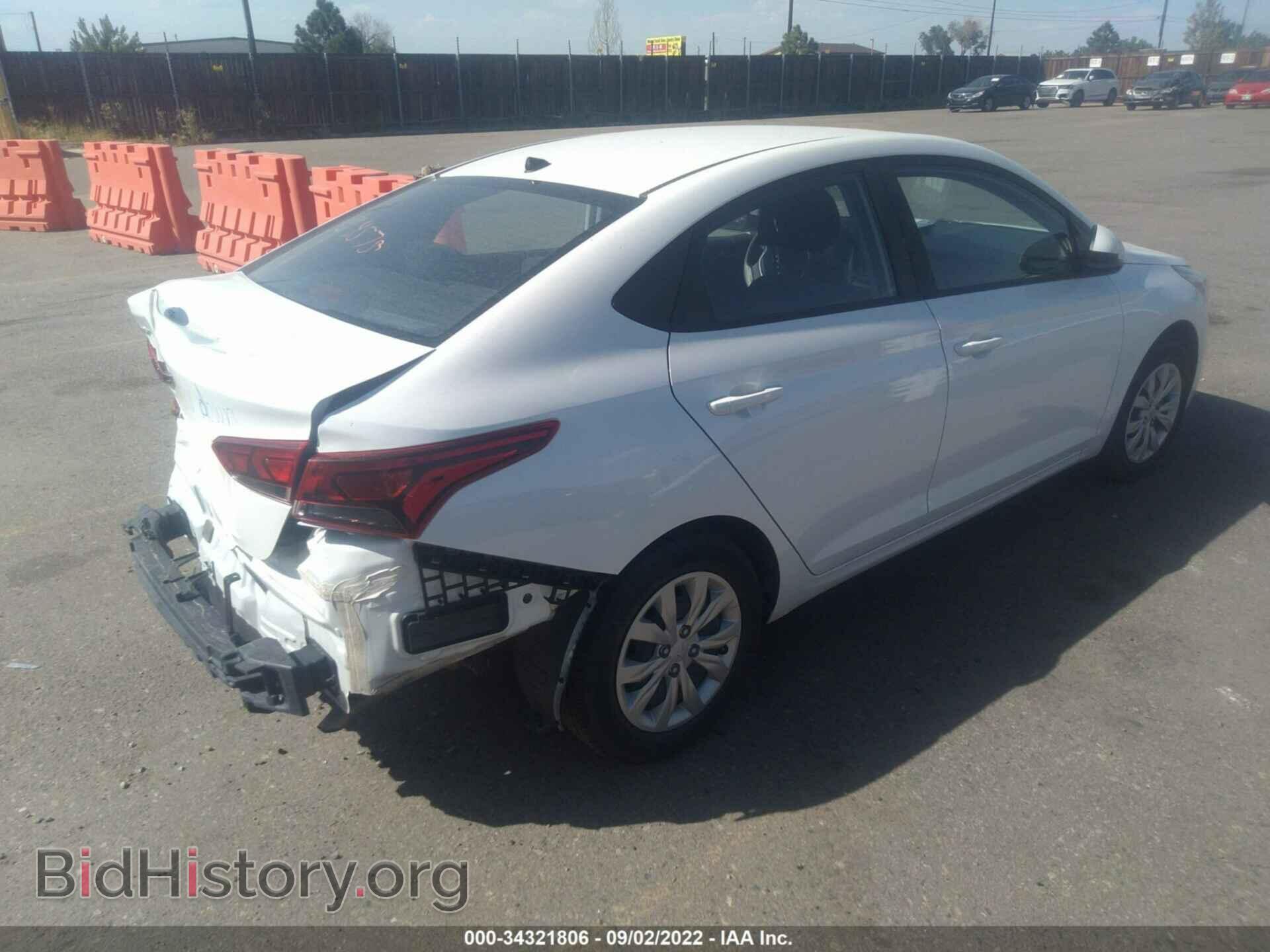 2021 HYUNDAI ACCENT - VIN: 3KPC24A62ME128495 - Фото 4