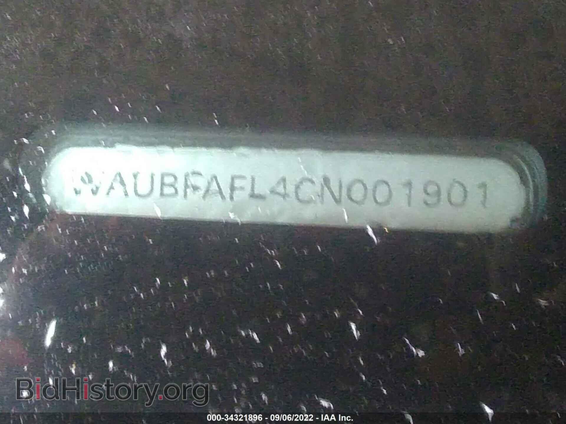 2012 AUDI A4 - VIN: WAUBFAFL4CN001901 - Фото 9