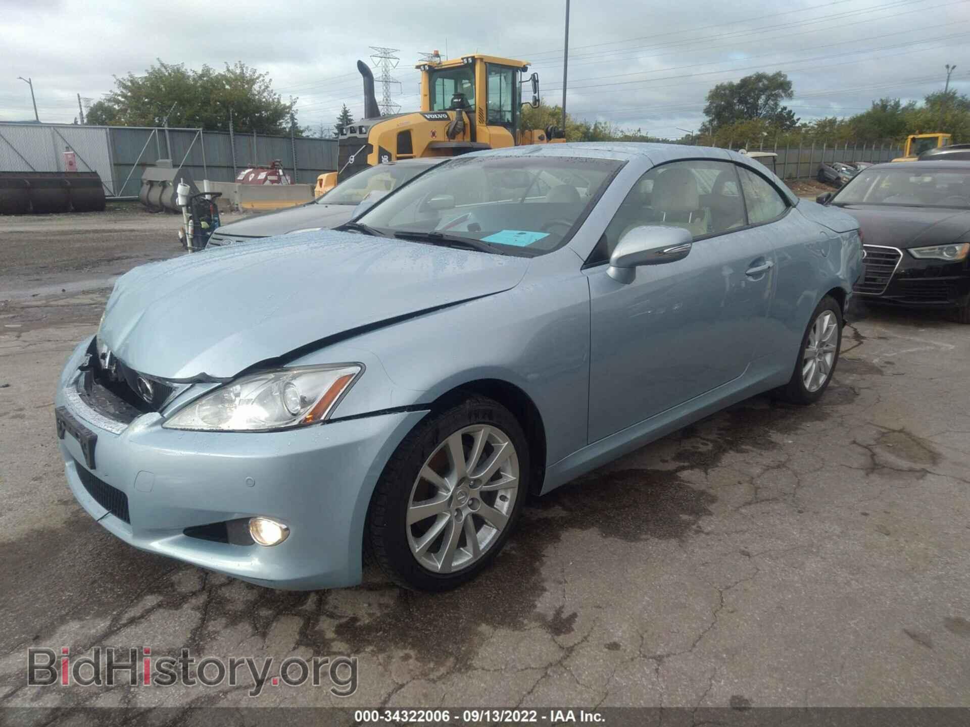 2010 LEXUS IS 250C - VIN: JTHFF2C22A2500487 - Фото 2