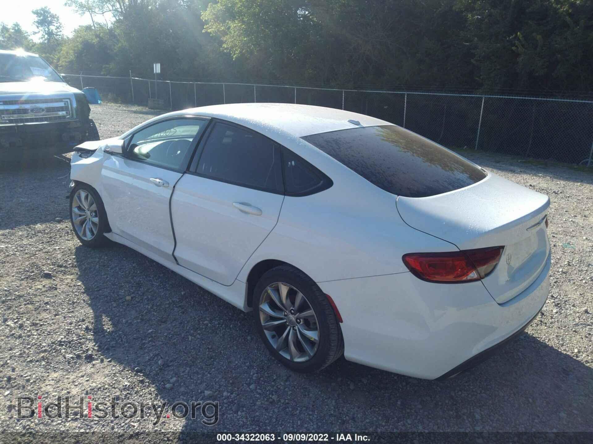 2016 CHRYSLER 200 - VIN: 1C3CCCBB3GN125371 - Фото 3
