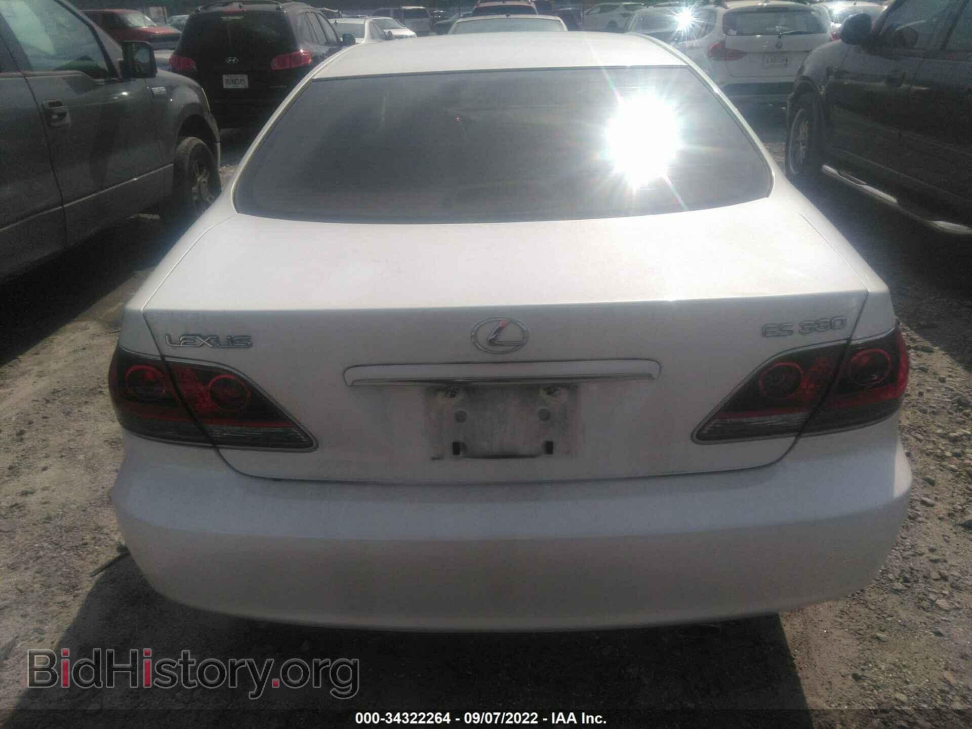 2006 LEXUS ES 330 - VIN: JTHBA30G465151860 - Фото 6
