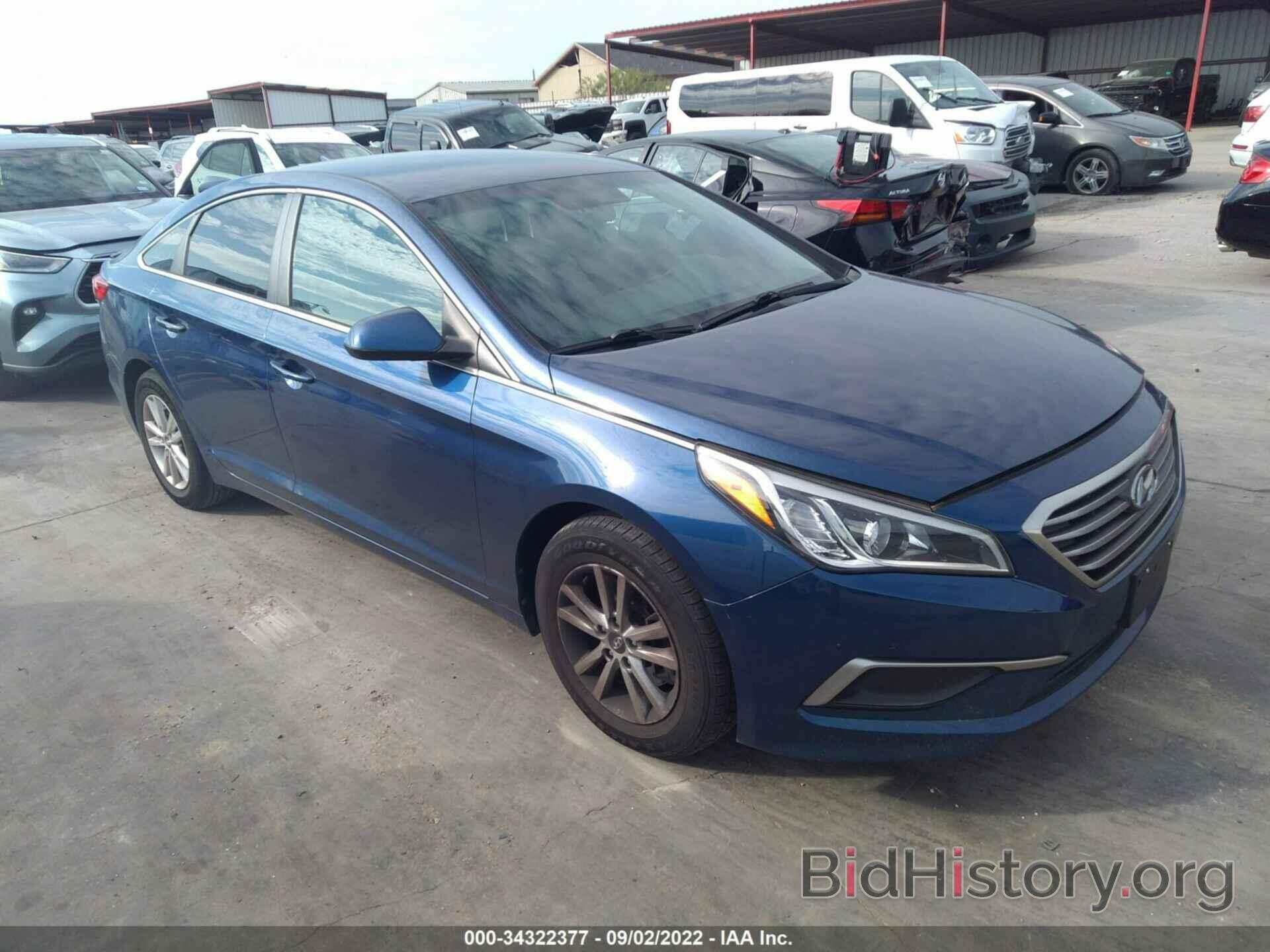 Фотография 5NPE24AF0GH360294 - HYUNDAI SONATA 2016