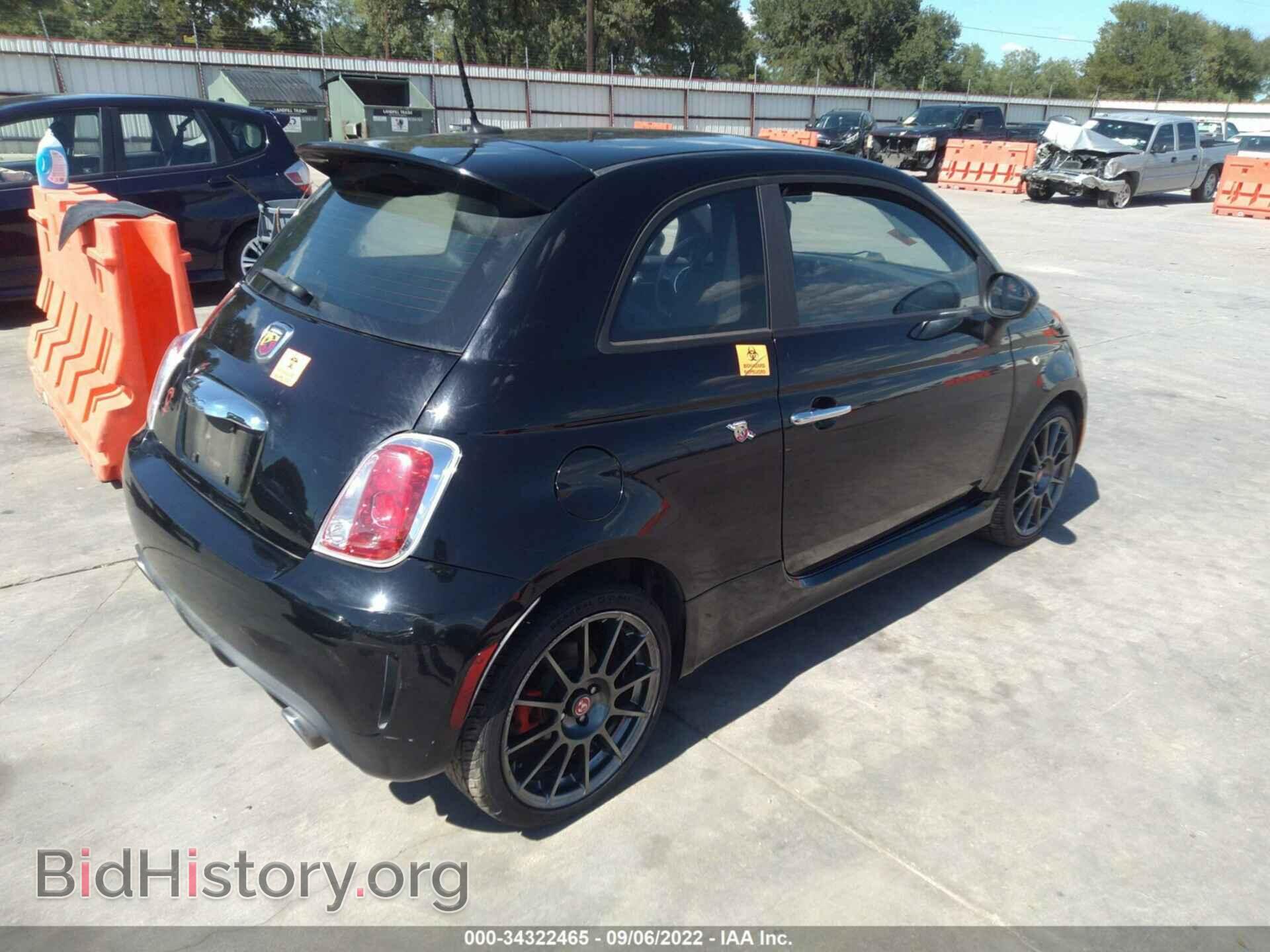 2013 FIAT 500 - VIN: 3C3CFFFHXDT749378 - Фото 4