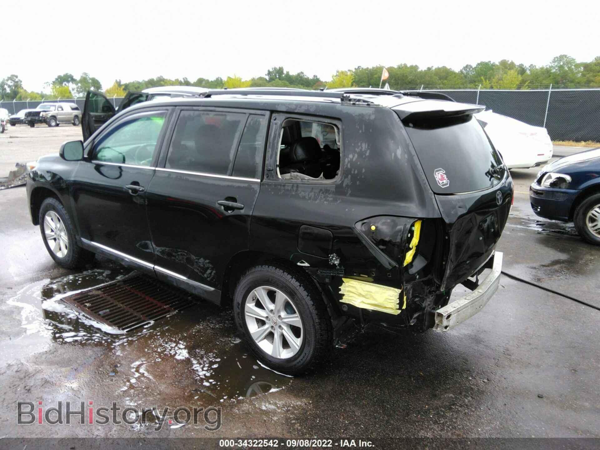 2011 TOYOTA HIGHLANDER - VIN: 5TDBK3EHXBS066834 - Фото 3